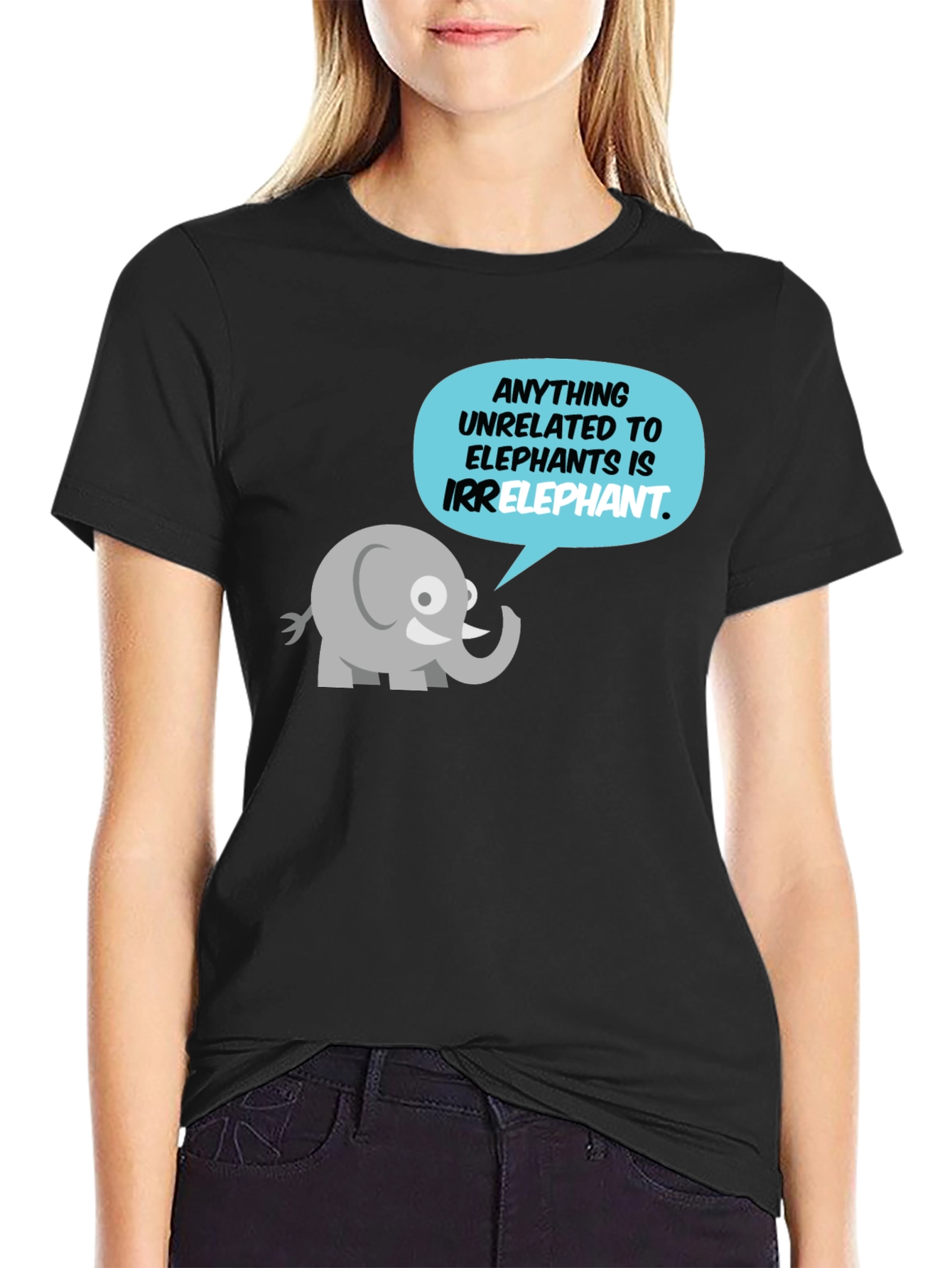 Irrelephant T-Shirt - Funny Elephant Pun Tee