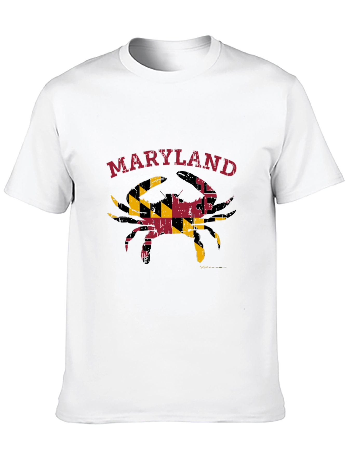 Maryland Crab Flag T-Shirt