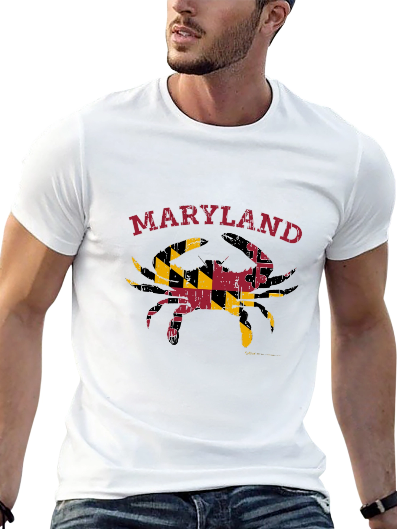 Maryland Crab Flag T-Shirt
