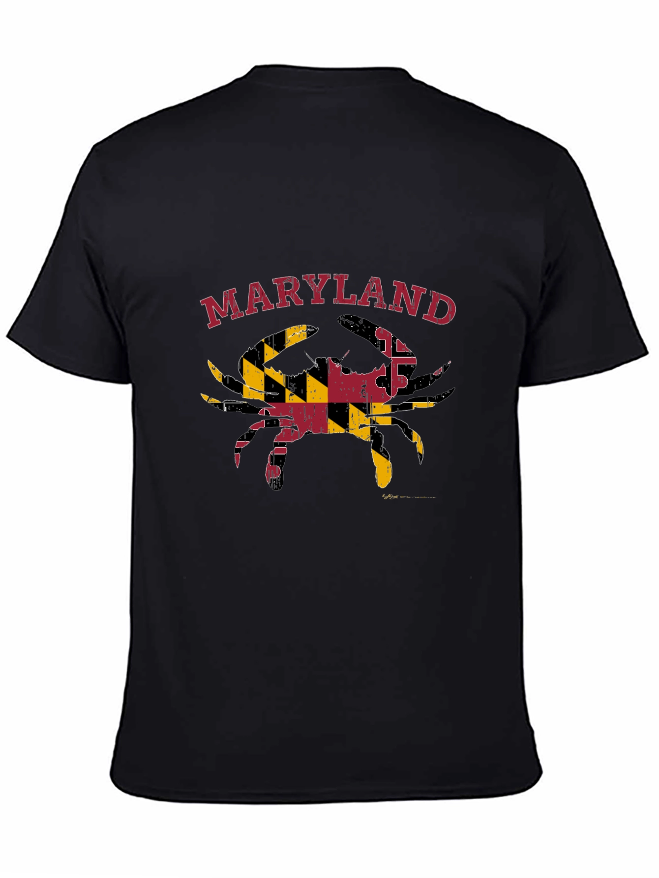 Maryland Crab Flag T-Shirt
