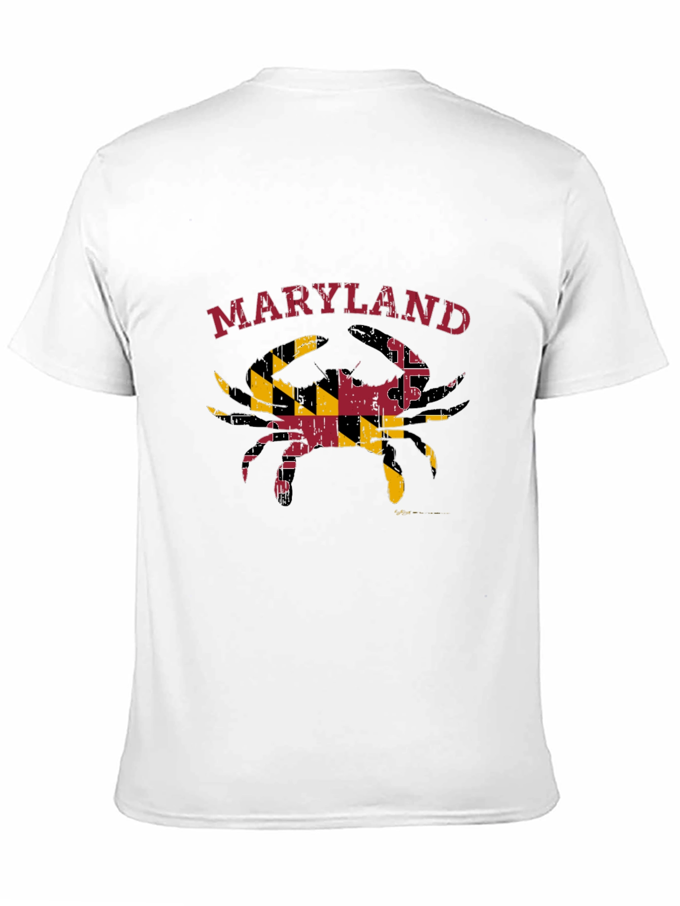 Maryland Crab Flag T-Shirt