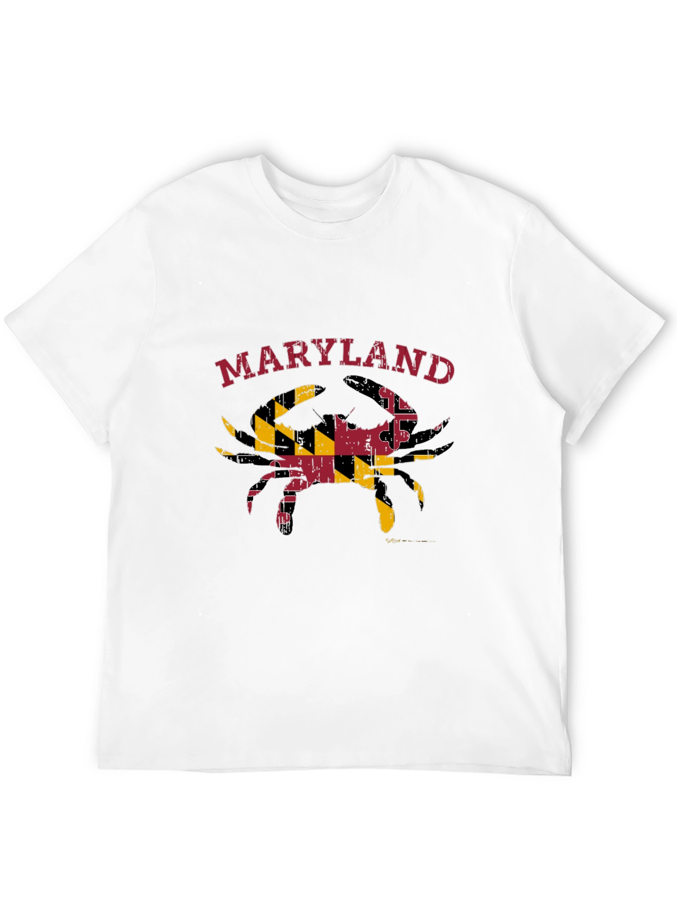 Maryland Crab Flag T-Shirt