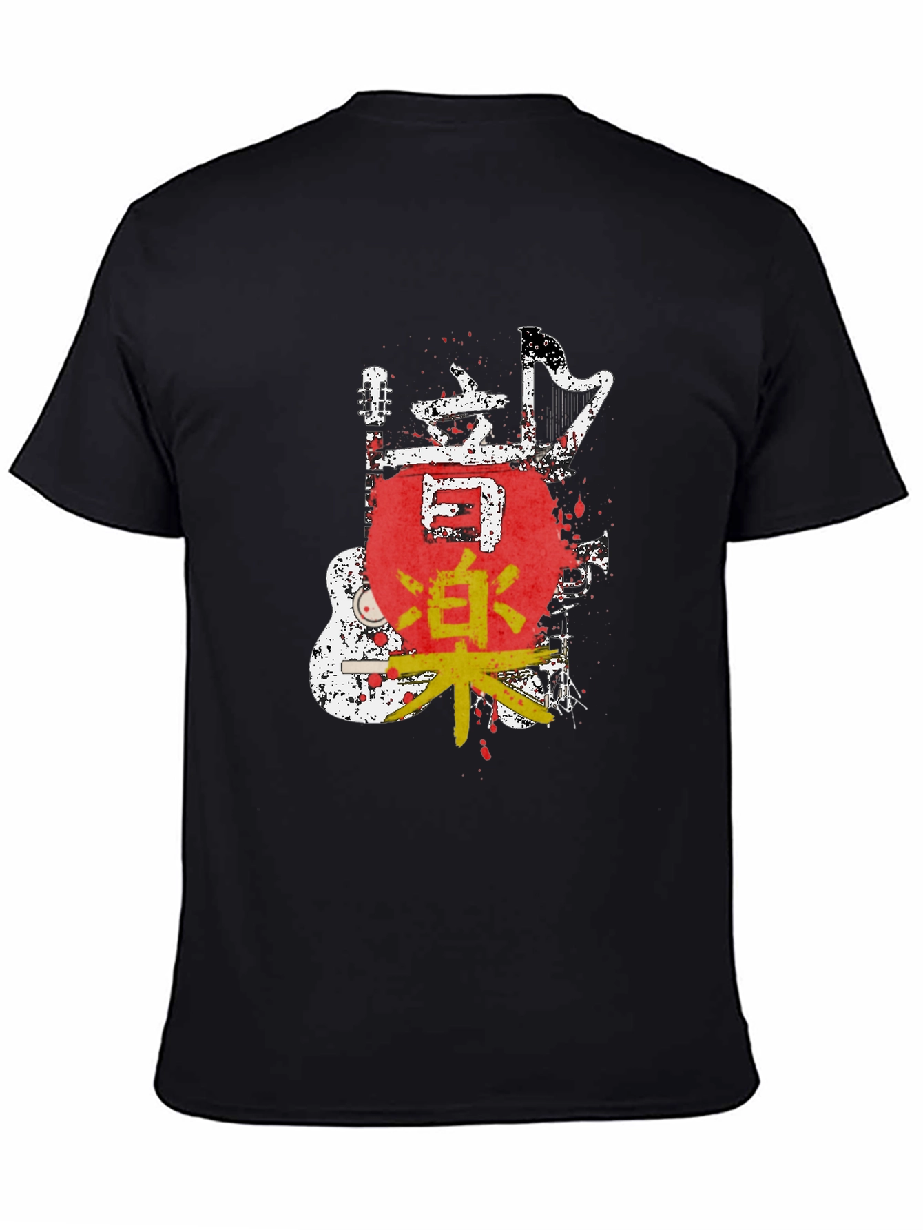 Japanese Music Art T-Shirt - Unique Graphic Tee