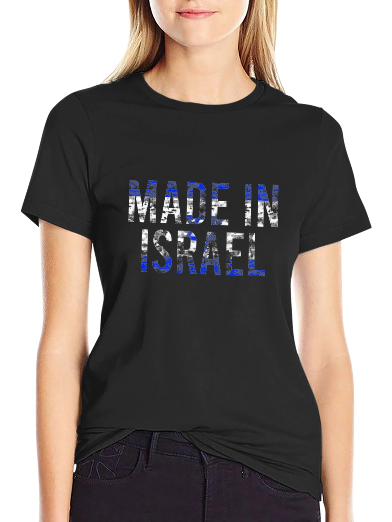 Made in Israel Graphic Tee - Black