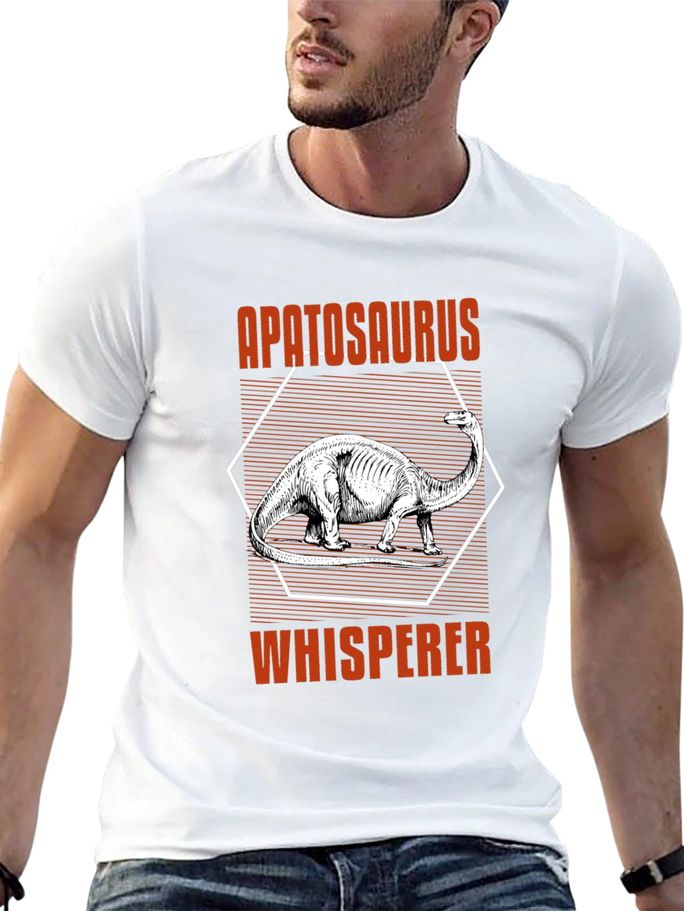 Apatosaurus Whisperer Graphic Tee