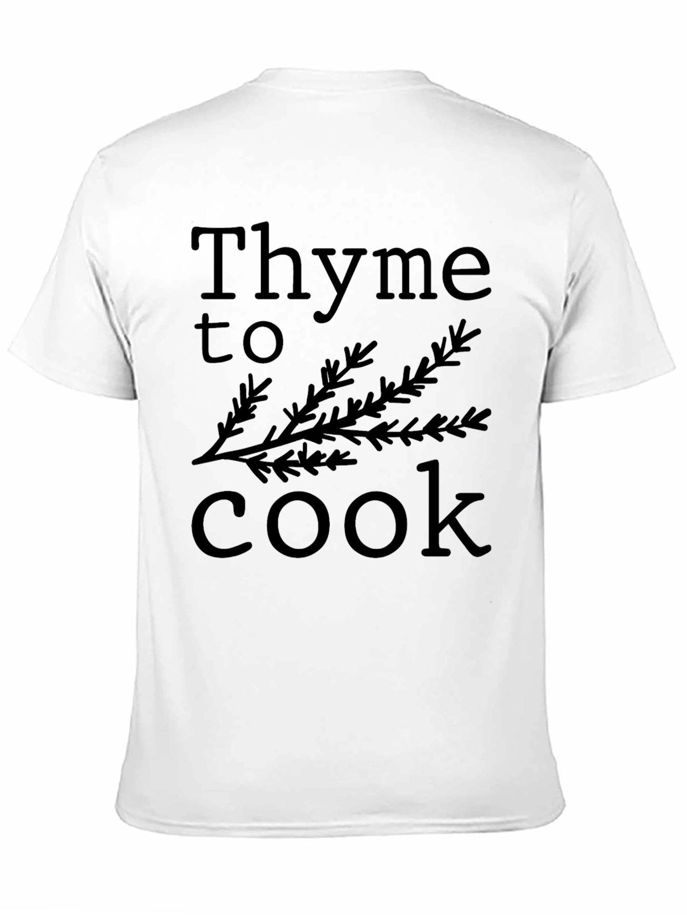 Thyme to Cook Funny Herb T-Shirt