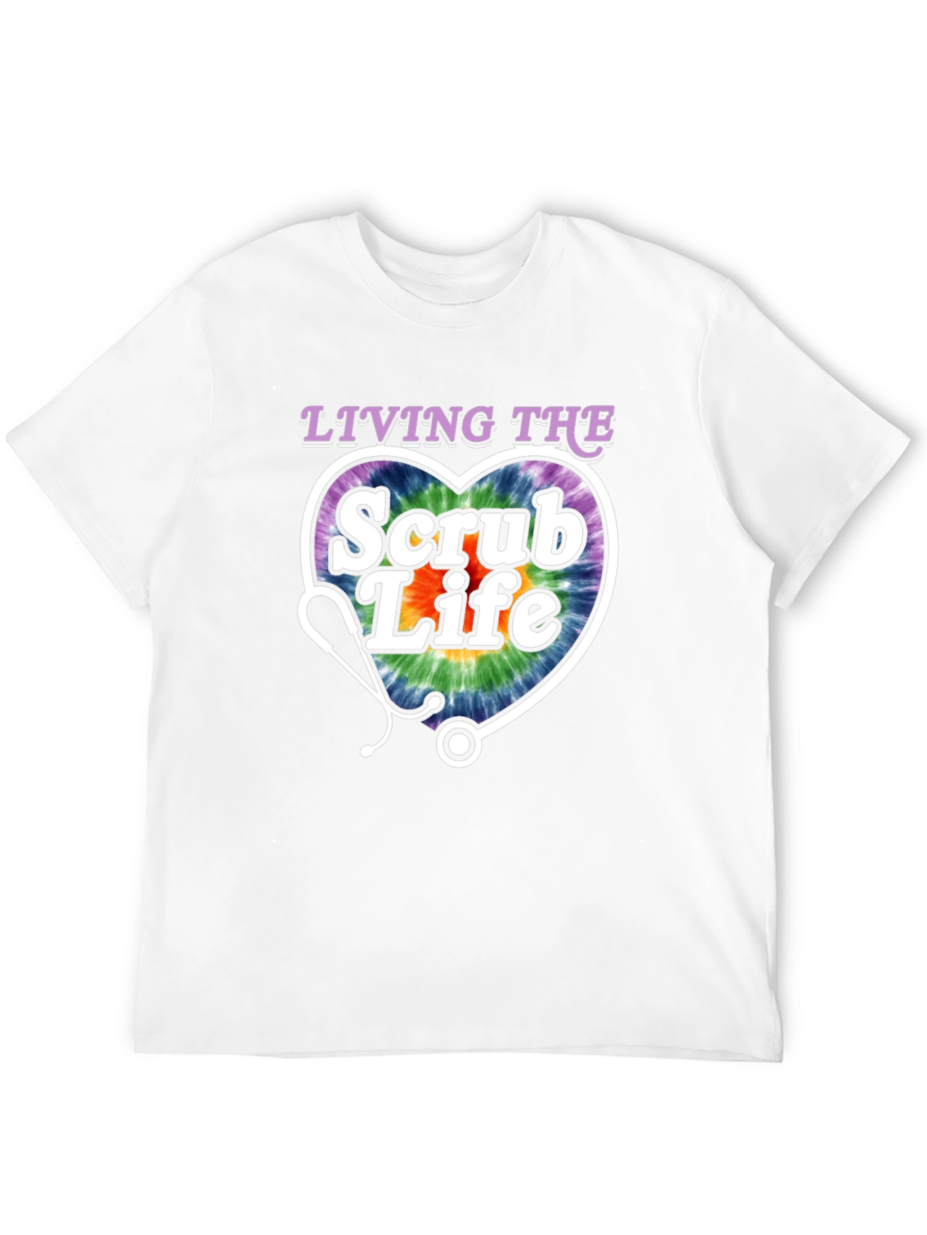 Living the Scrub Life Graphic T-Shirt
