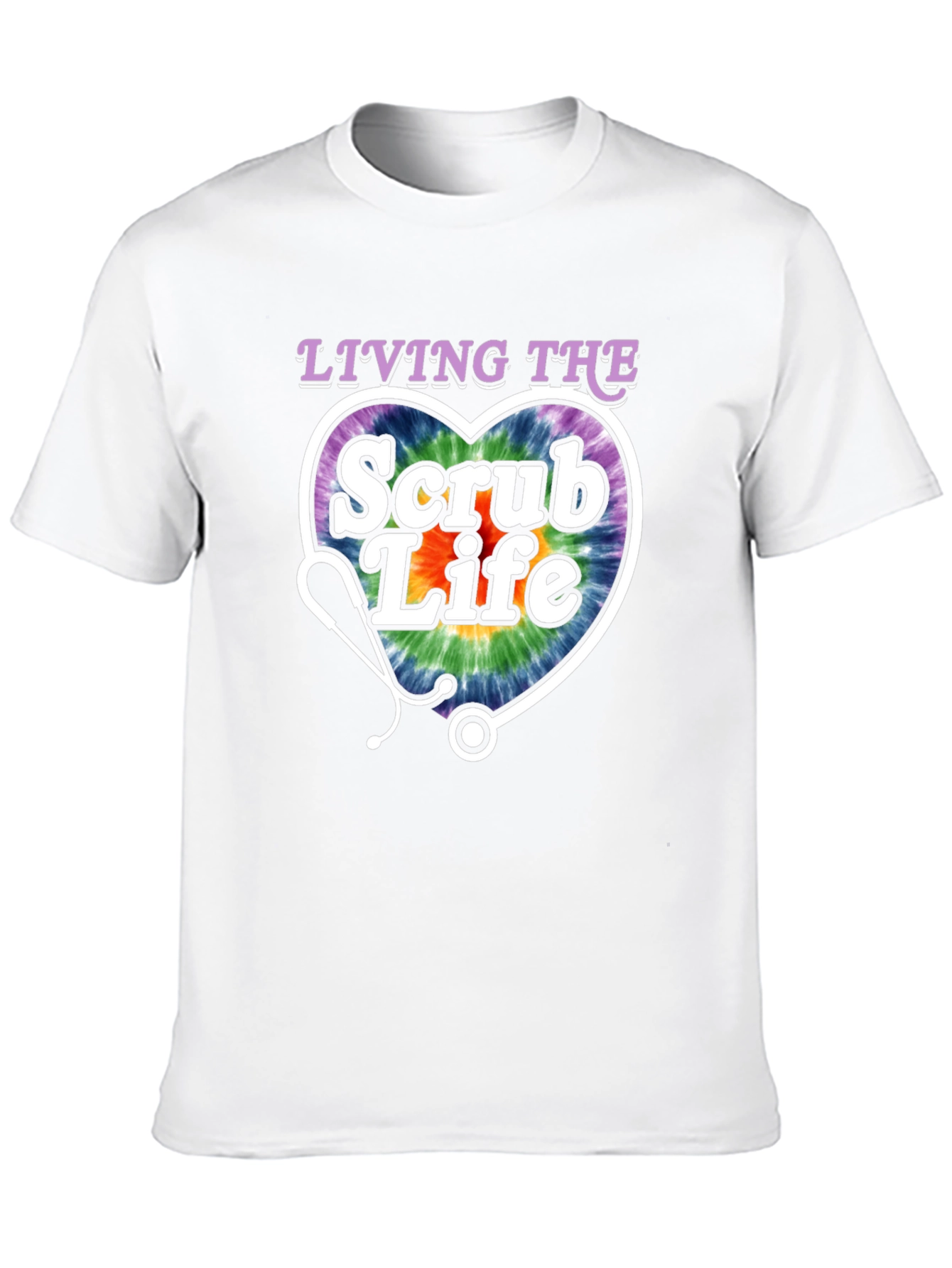 Living the Scrub Life Graphic T-Shirt