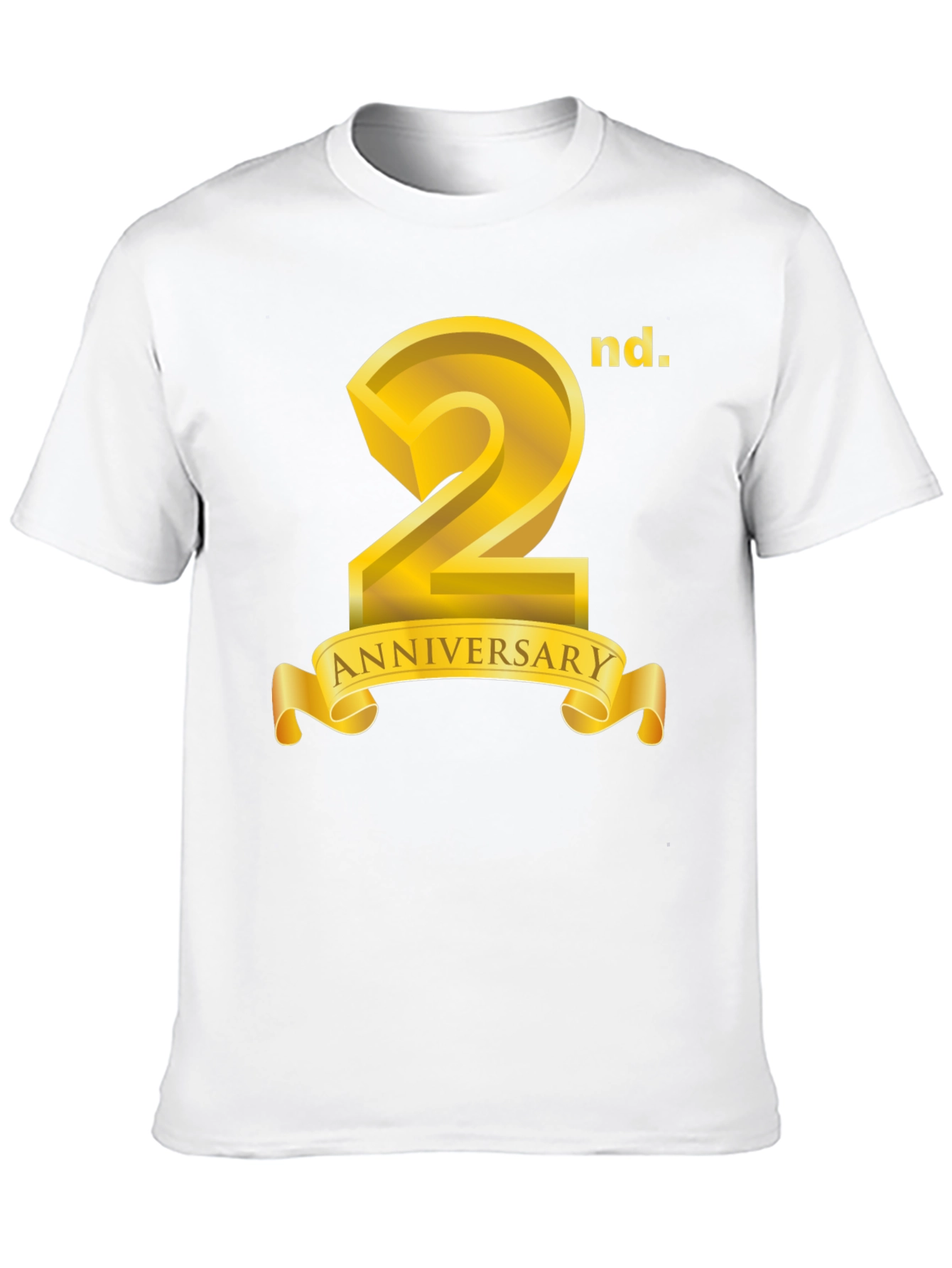 2nd Anniversary T-Shirt - Gold Edition
