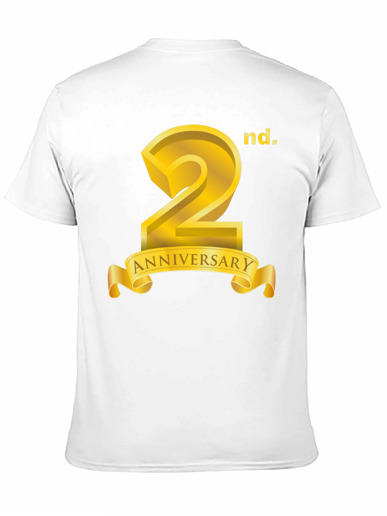 2nd Anniversary T-Shirt - Gold Edition
