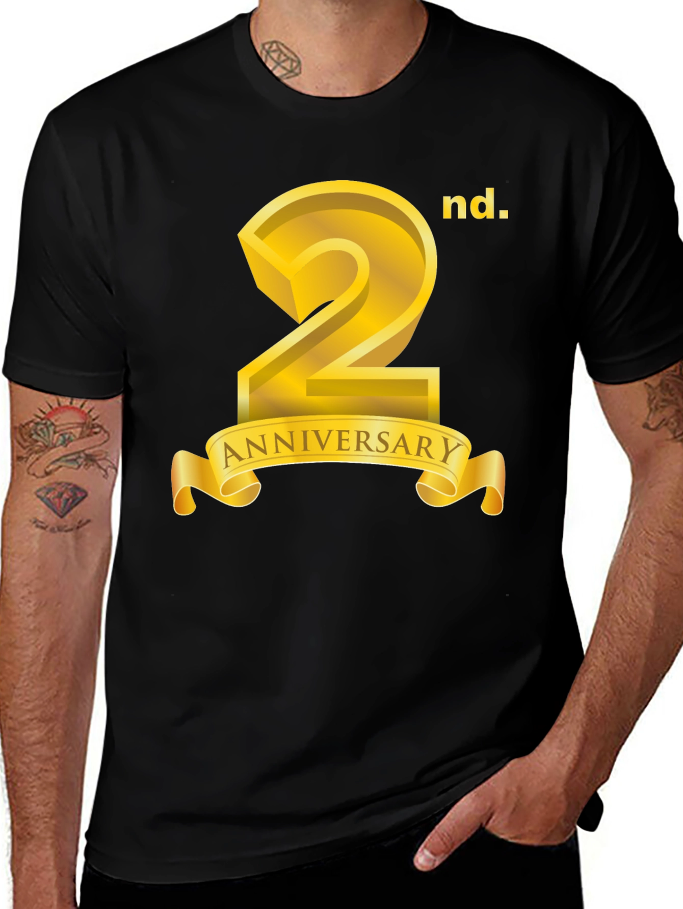 2nd Anniversary T-Shirt - Gold Edition
