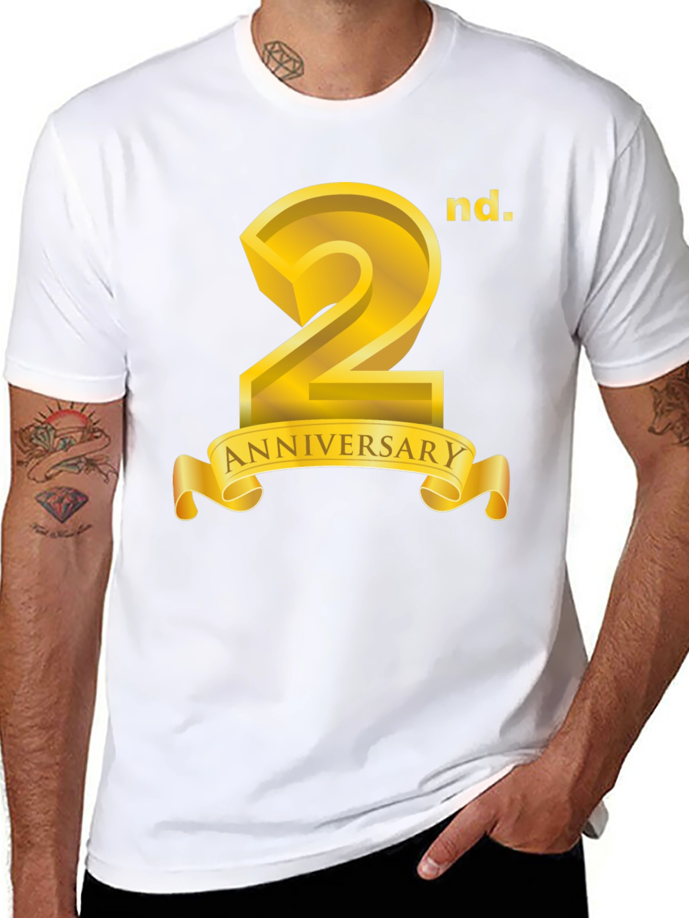 2nd Anniversary T-Shirt - Gold Edition