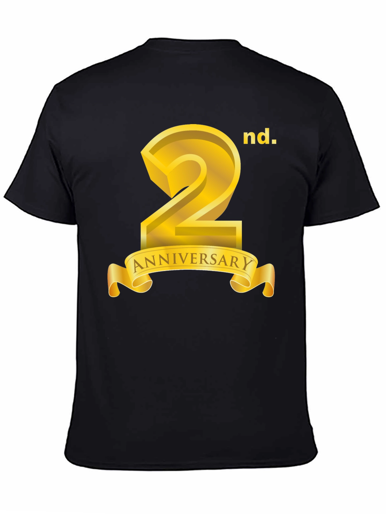 2nd Anniversary T-Shirt - Gold Edition