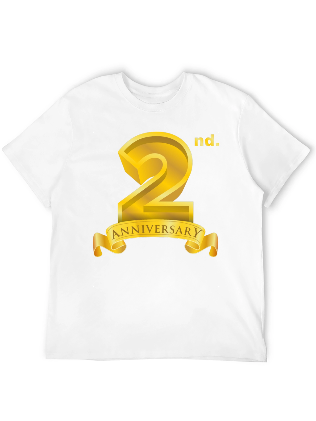 2nd Anniversary T-Shirt - Gold Edition