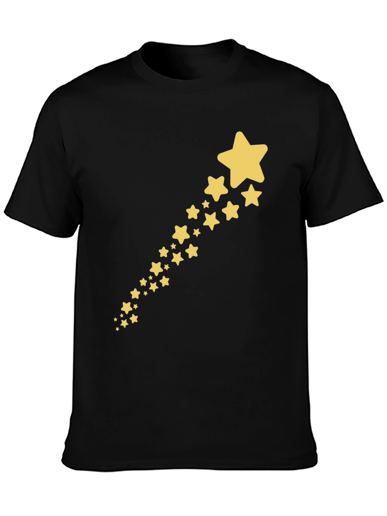 Starry Trail Black T-Shirt