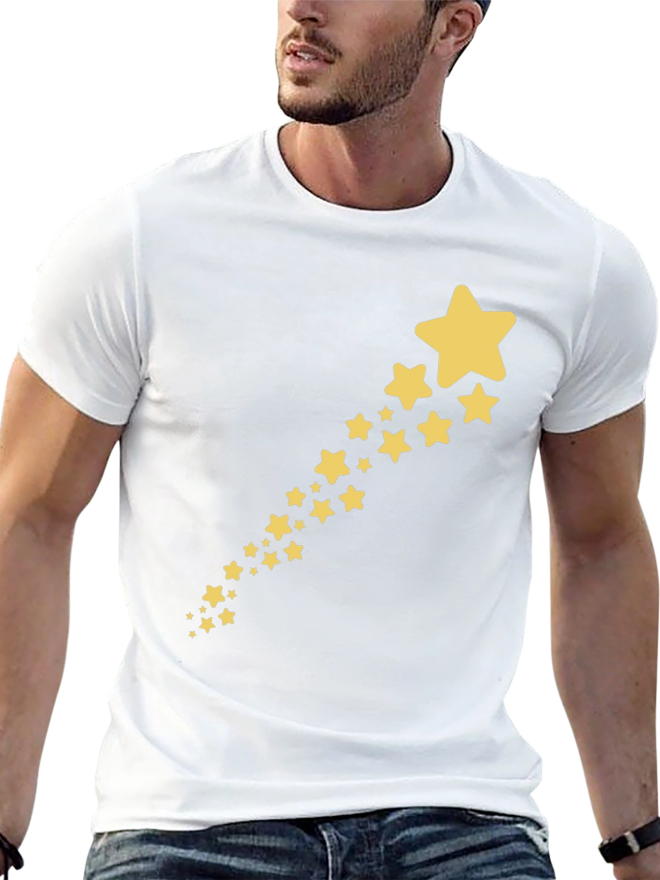 Starry Trail Black T-Shirt