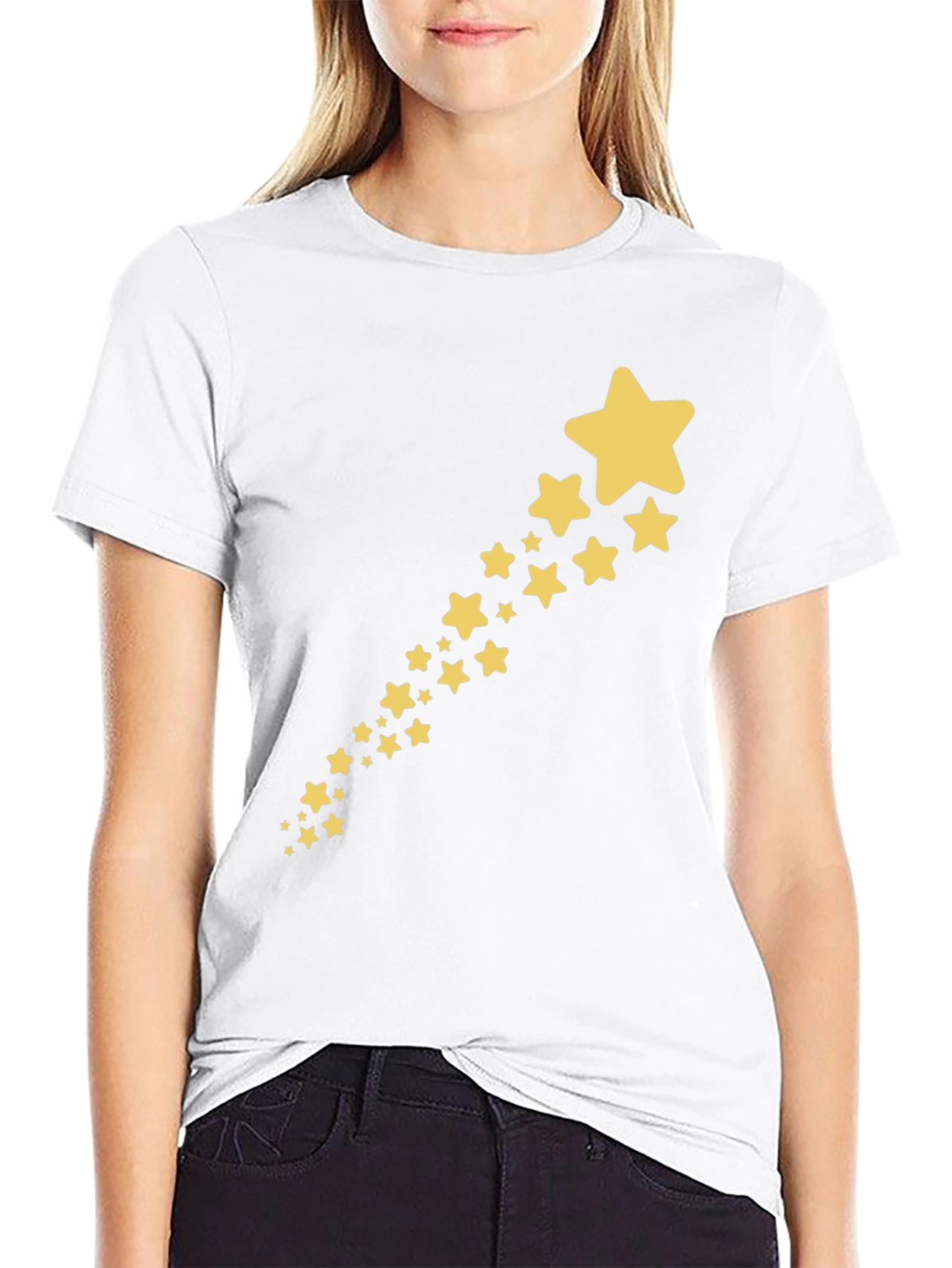 Starry Trail Black T-Shirt