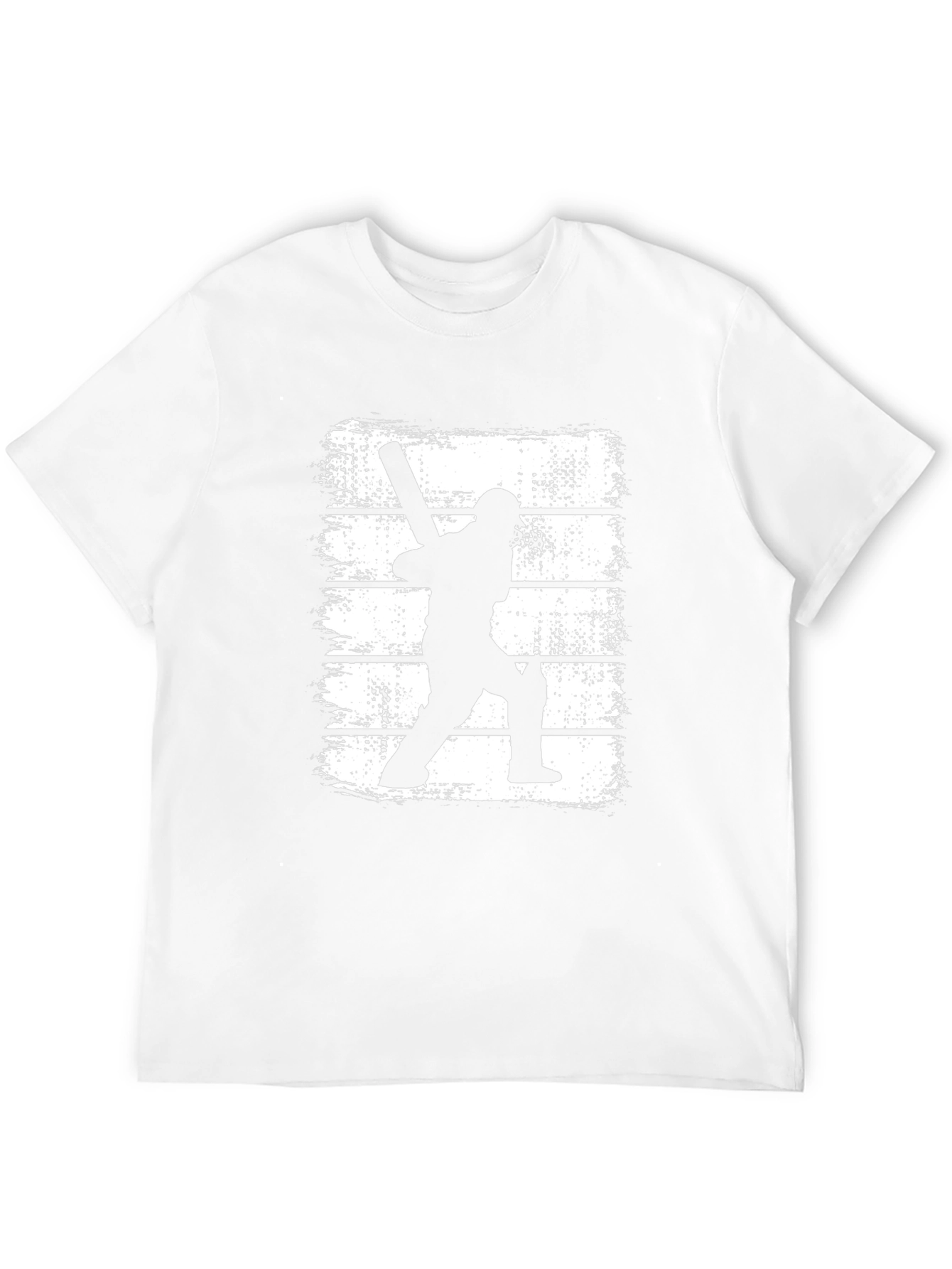 Cricket Silhouette Graphic T-Shirt