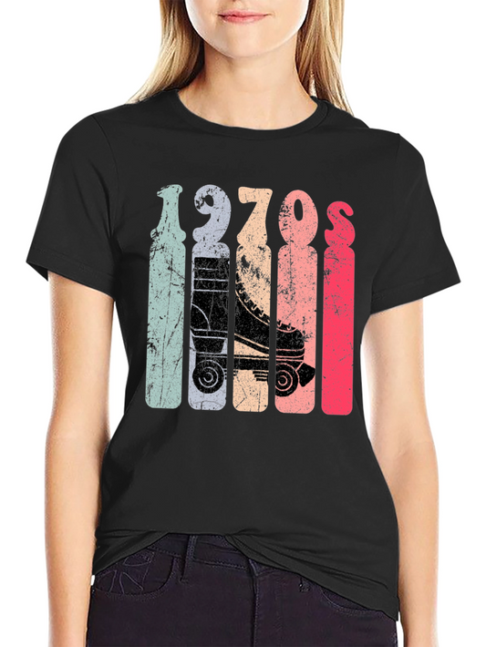 Vintage 1970s Roller Skate T-Shirt