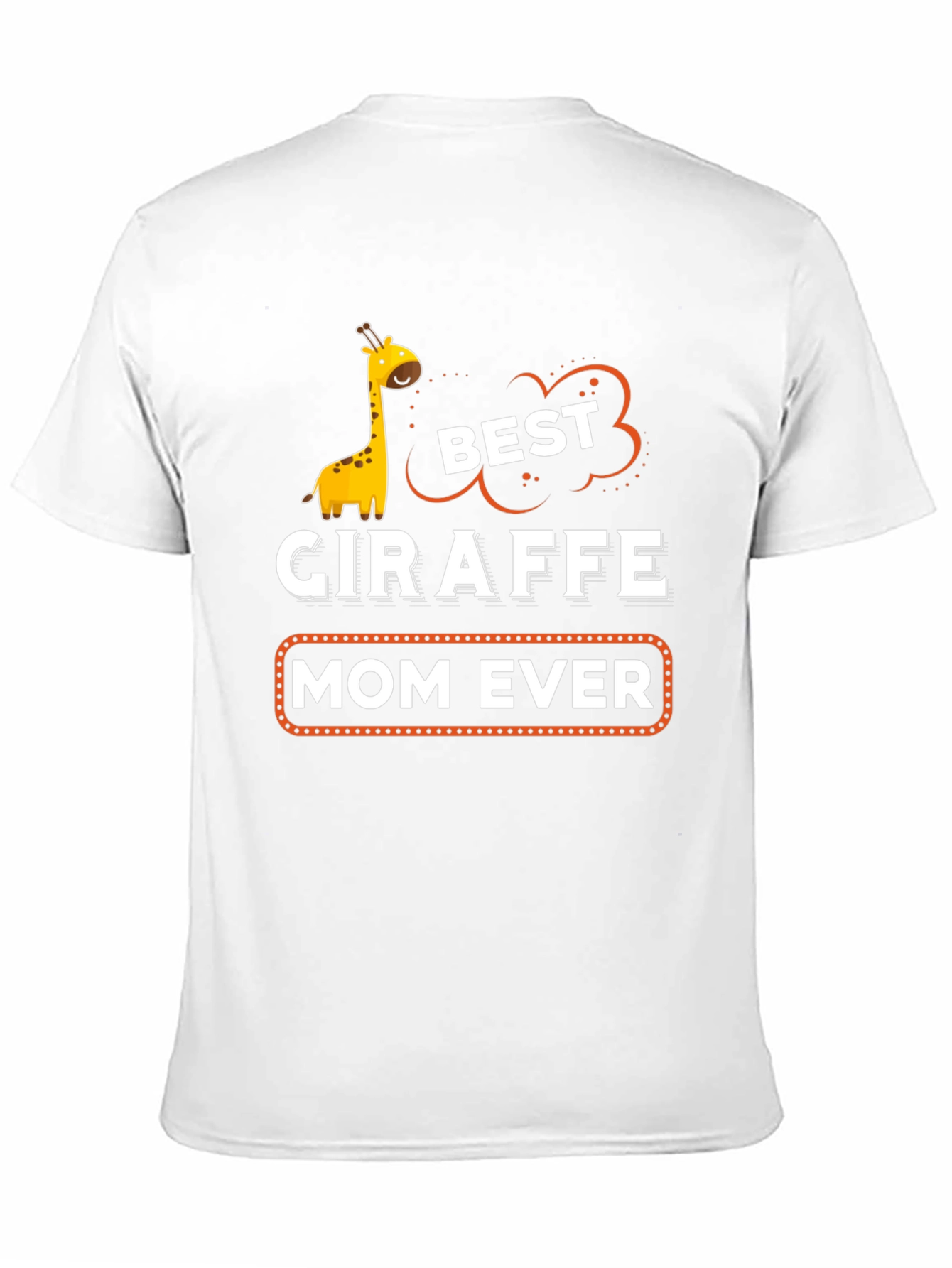 Best Giraffe Mom Ever Graphic T-Shirt