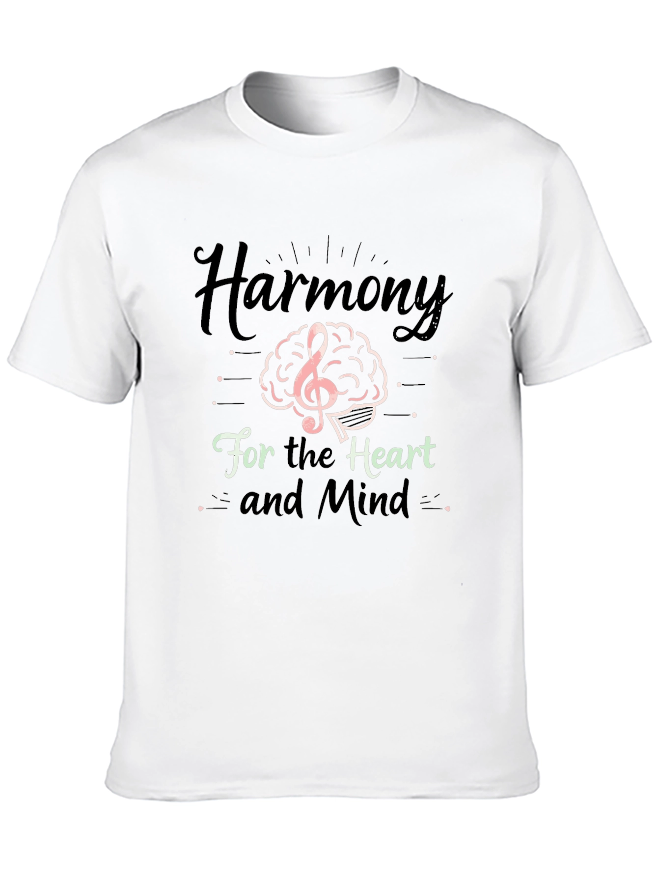 Harmony Heart & Mind Graphic T-Shirt
