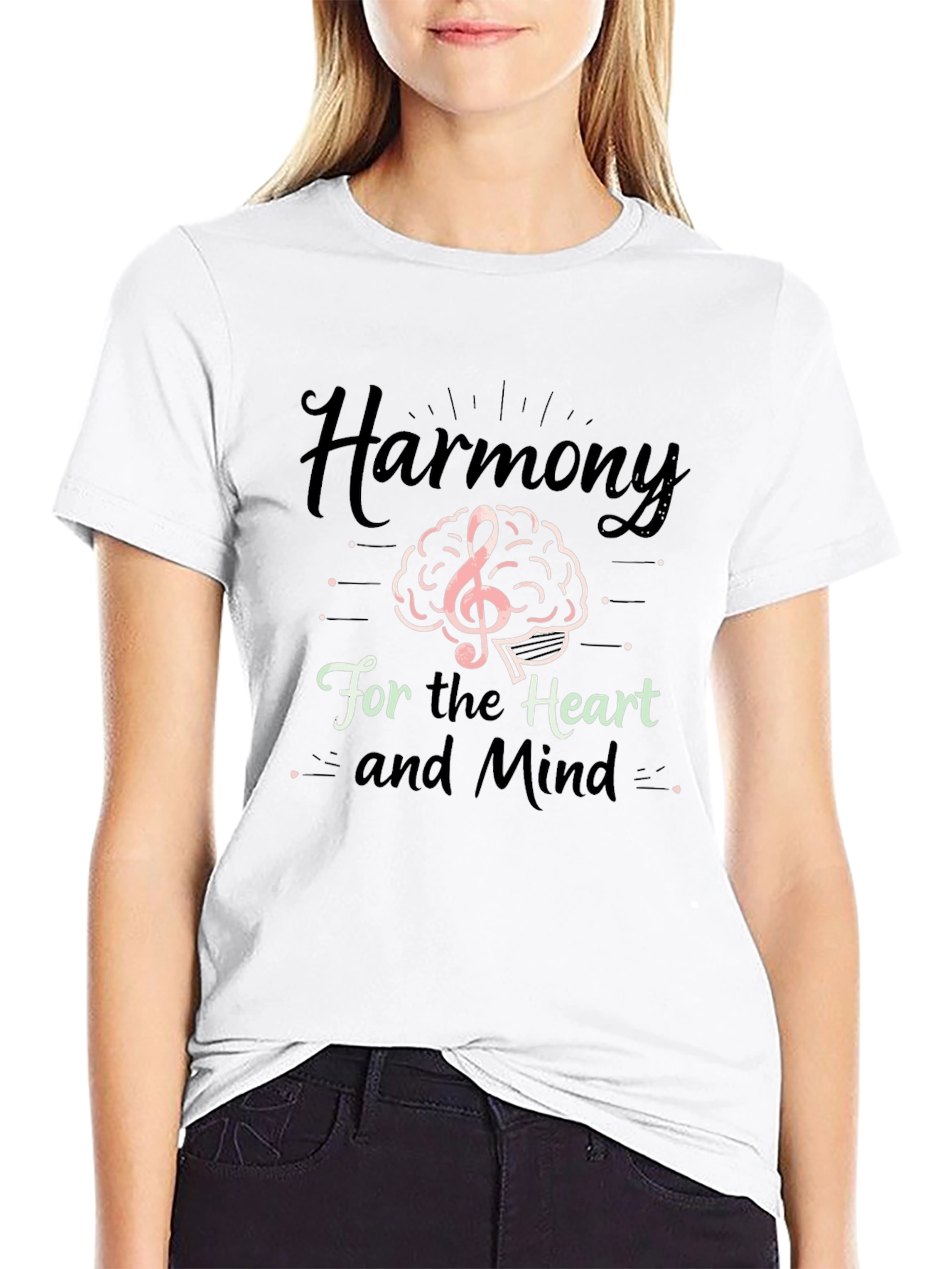 Harmony Heart & Mind Graphic T-Shirt