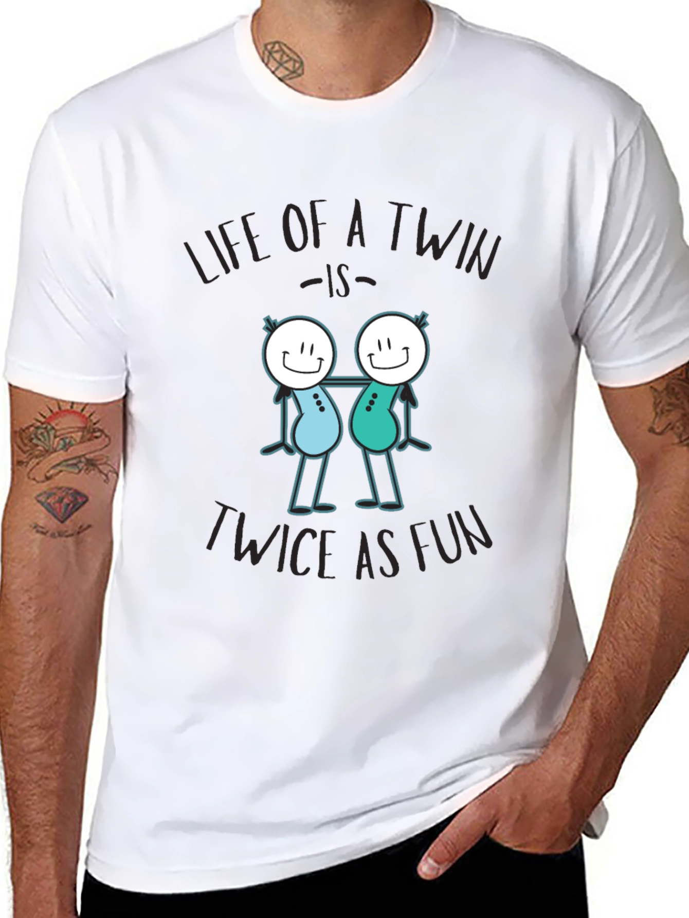 Life of a Twin T-Shirt - Twice as Fun