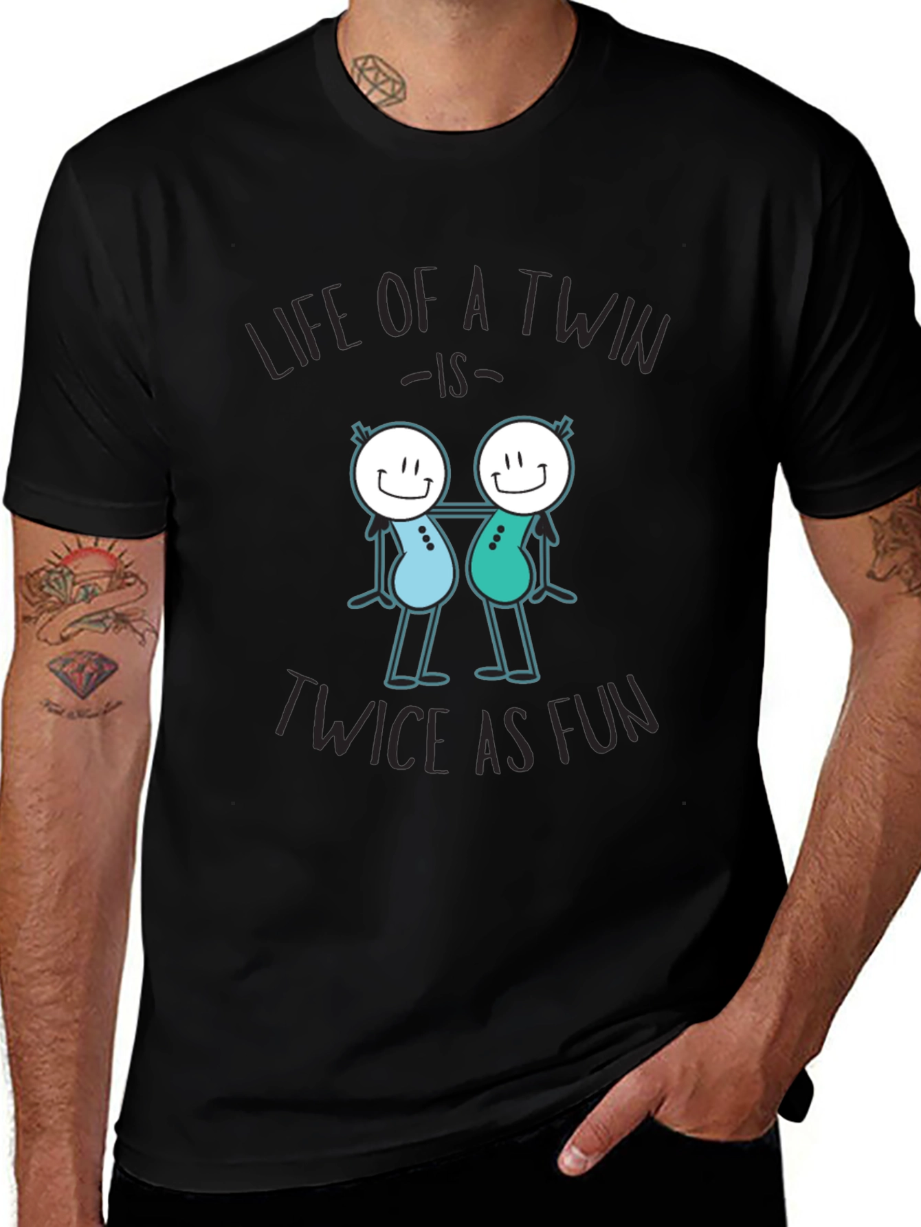 Life of a Twin T-Shirt - Twice as Fun