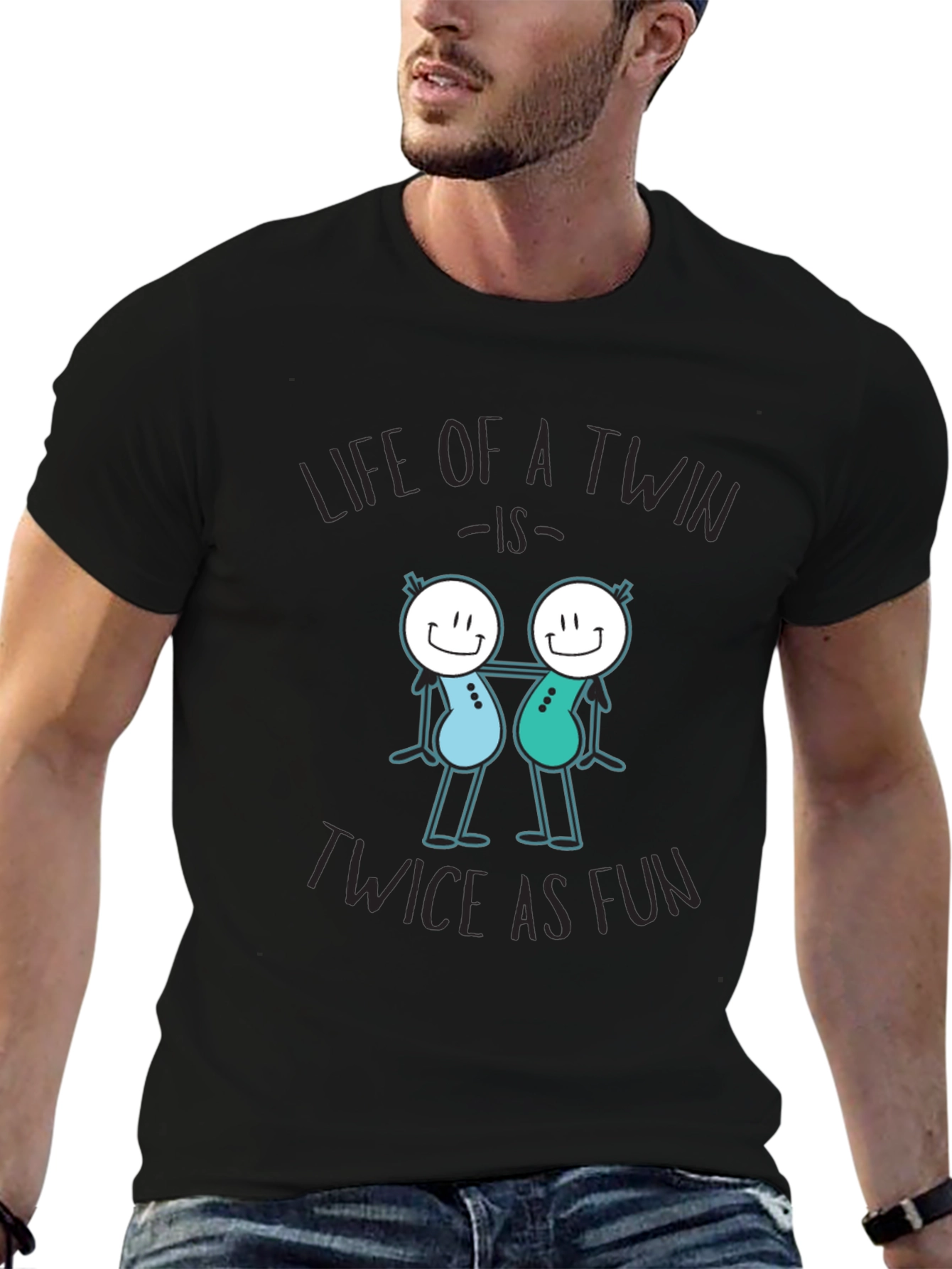 Life of a Twin T-Shirt - Twice as Fun
