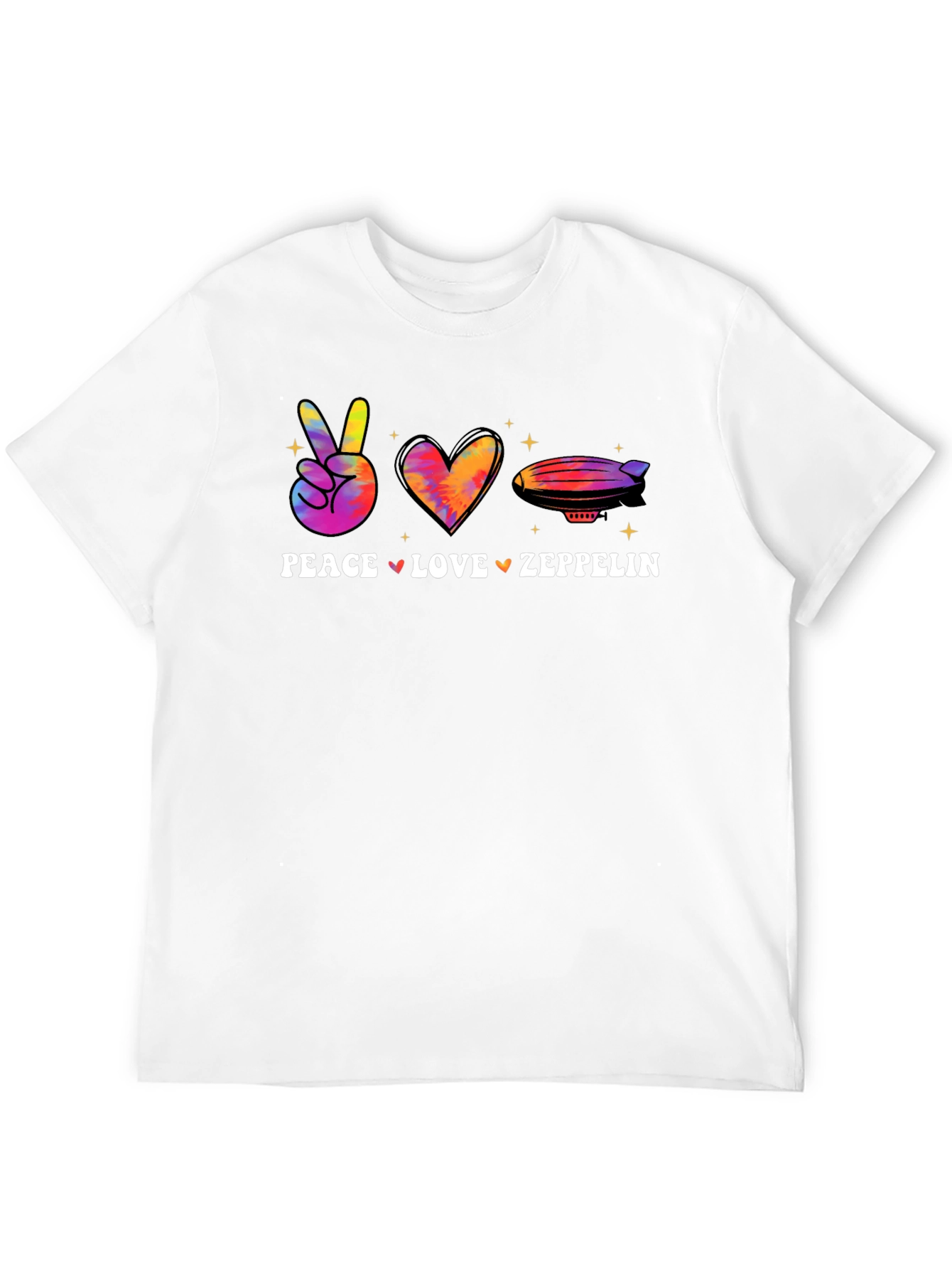 Peace Love Zeppelin Graphic Tee