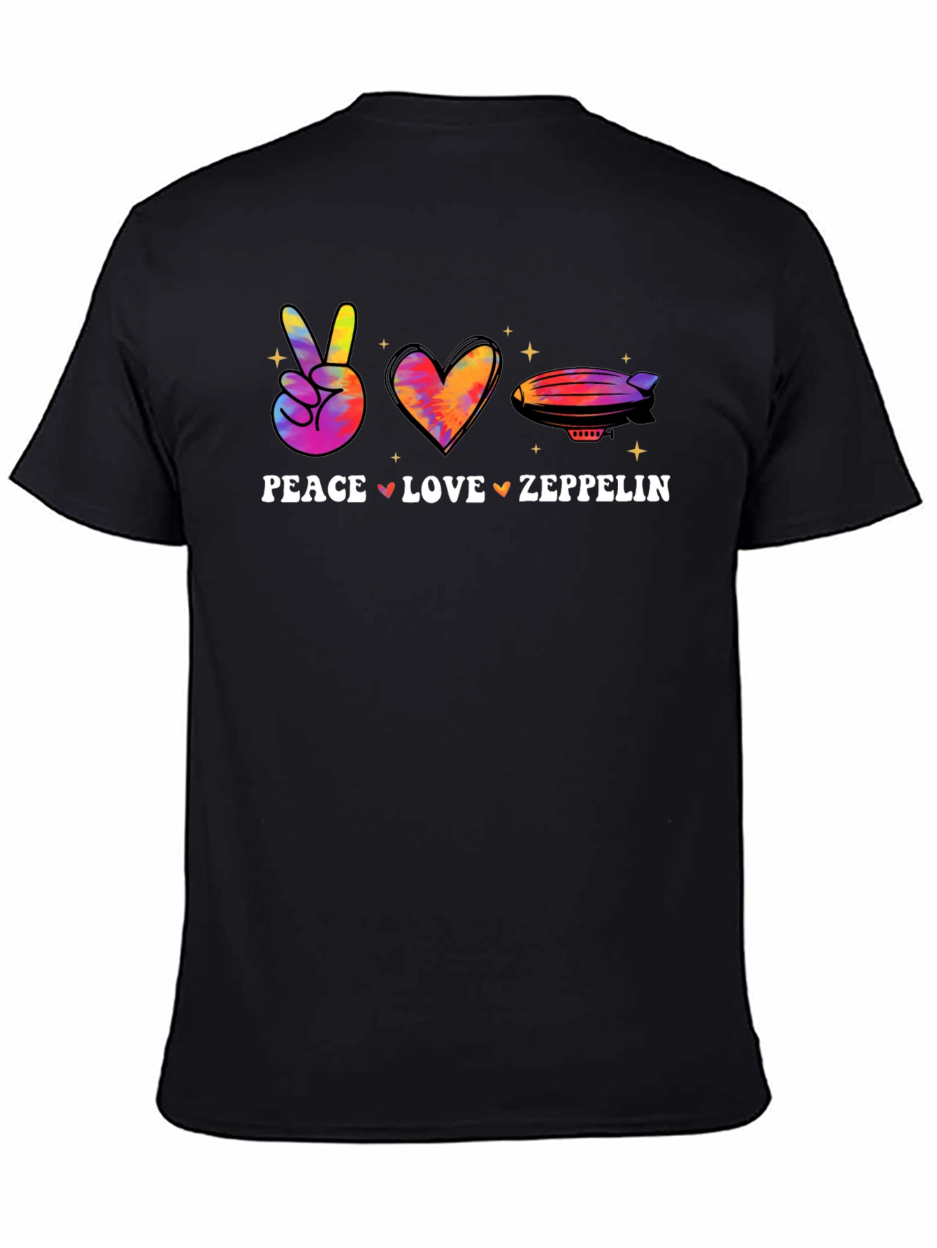 Peace Love Zeppelin Graphic Tee