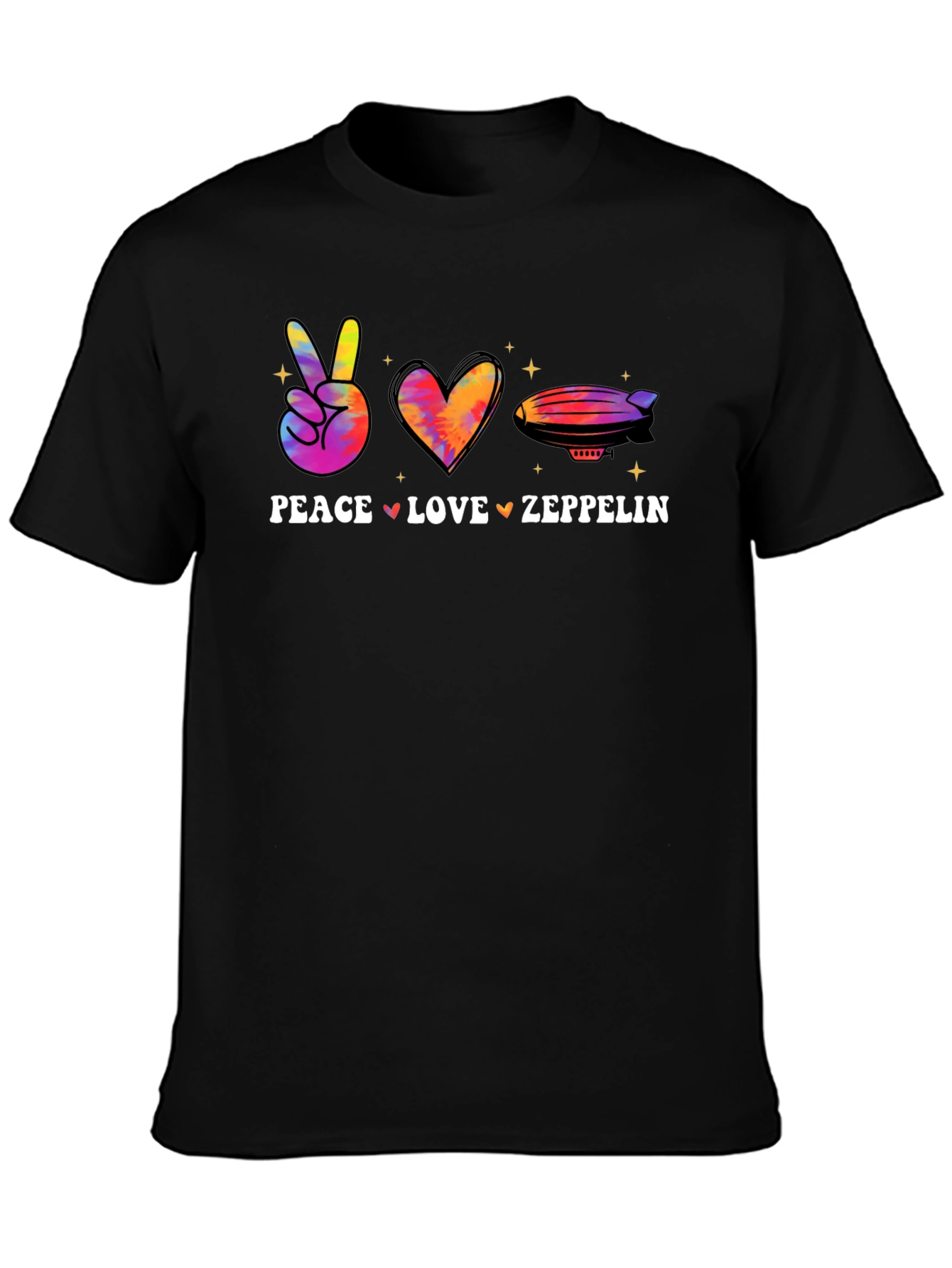 Peace Love Zeppelin Graphic Tee
