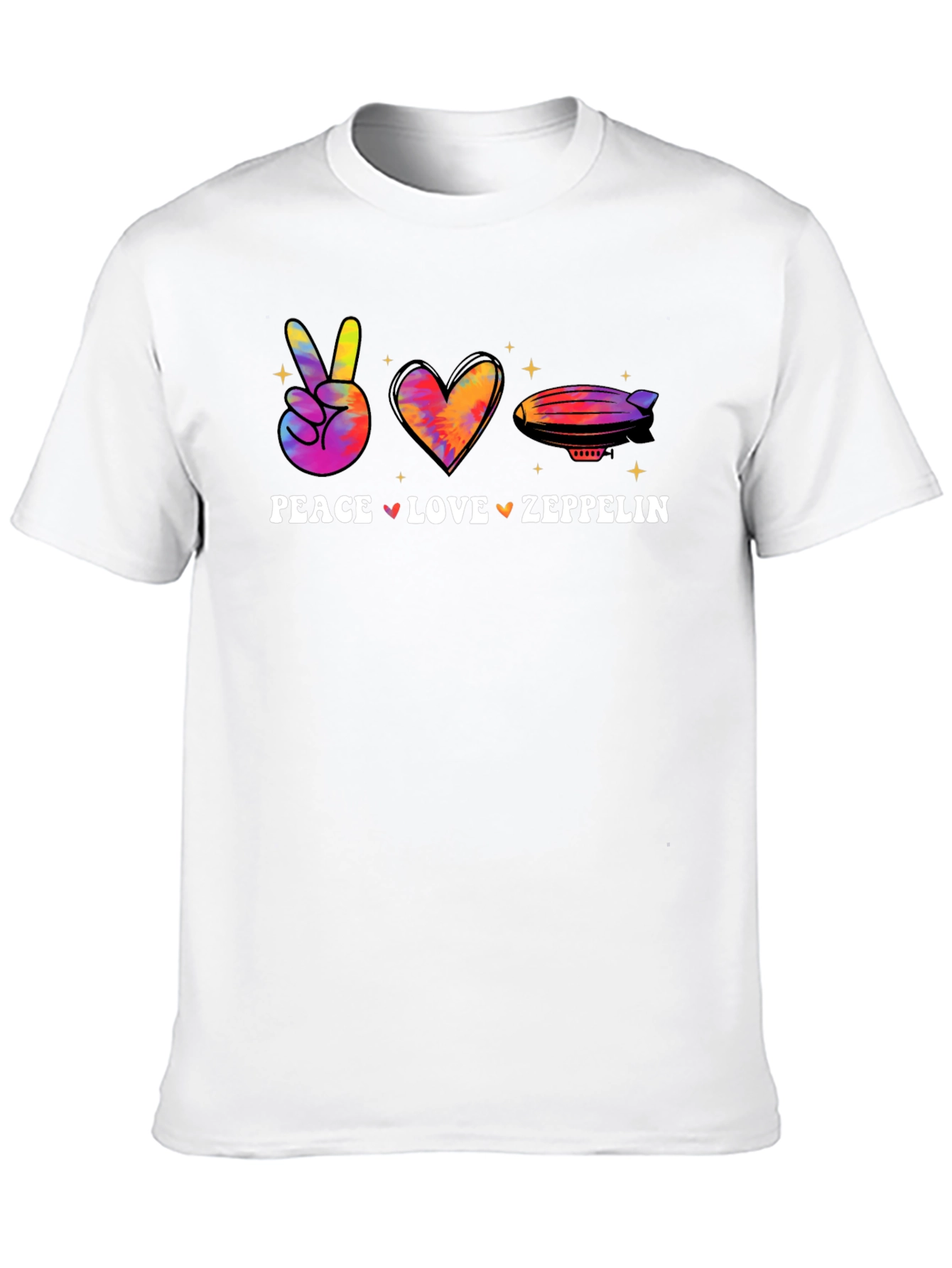 Peace Love Zeppelin Graphic Tee