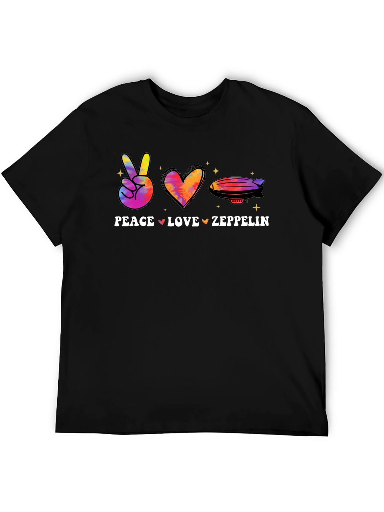Peace Love Zeppelin Graphic Tee