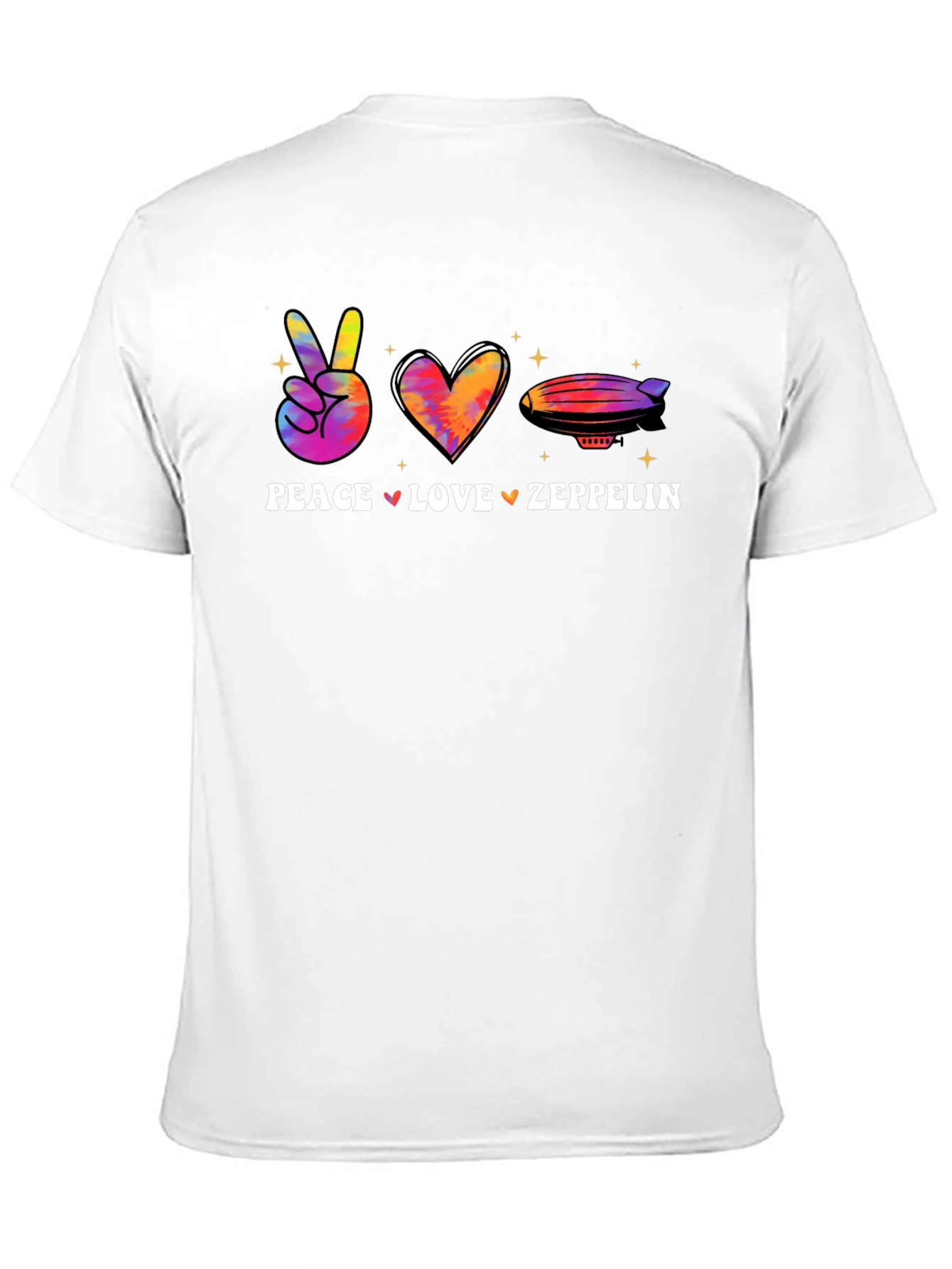 Peace Love Zeppelin Graphic Tee