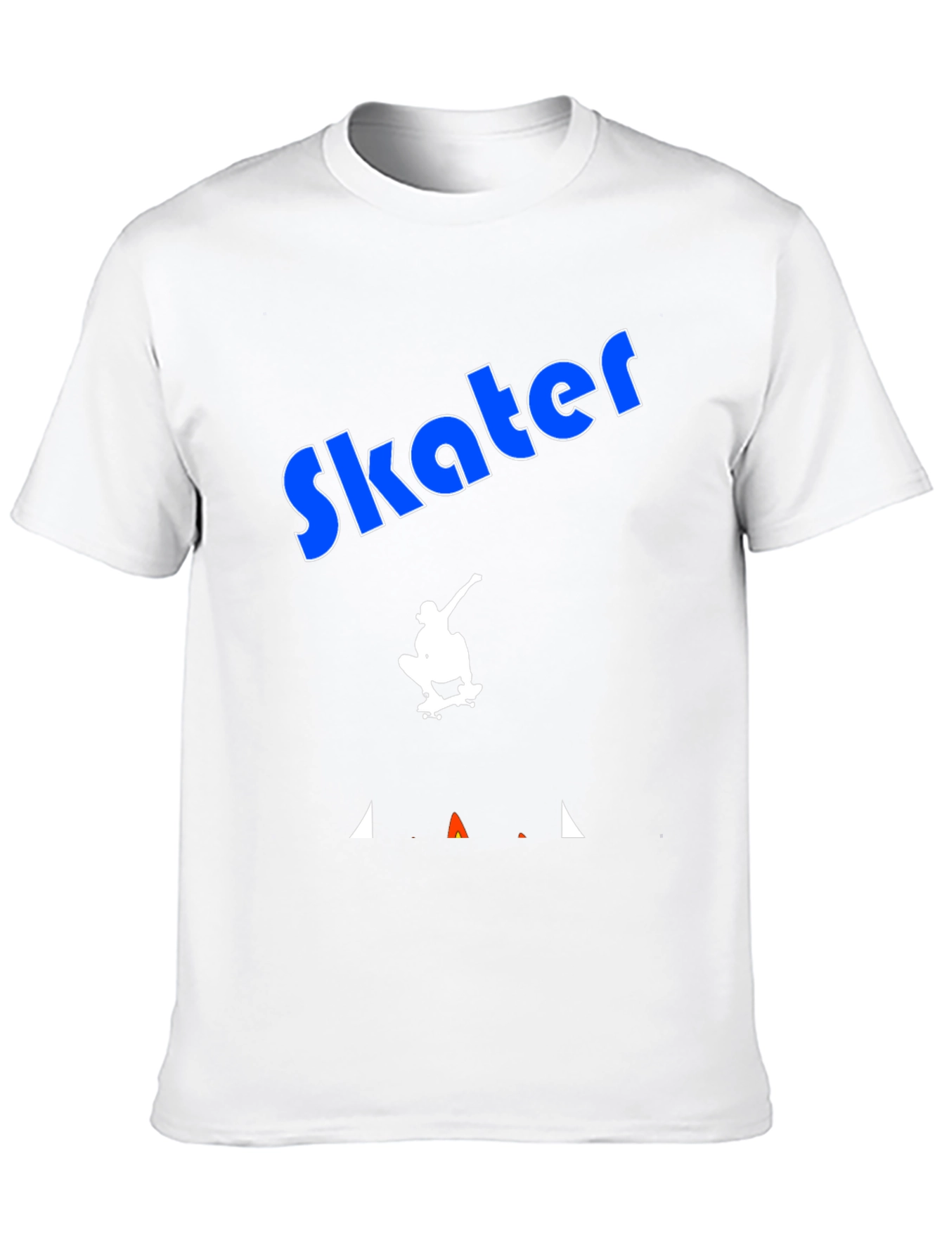Skater Graphic Tee - Cool Black T-Shirt