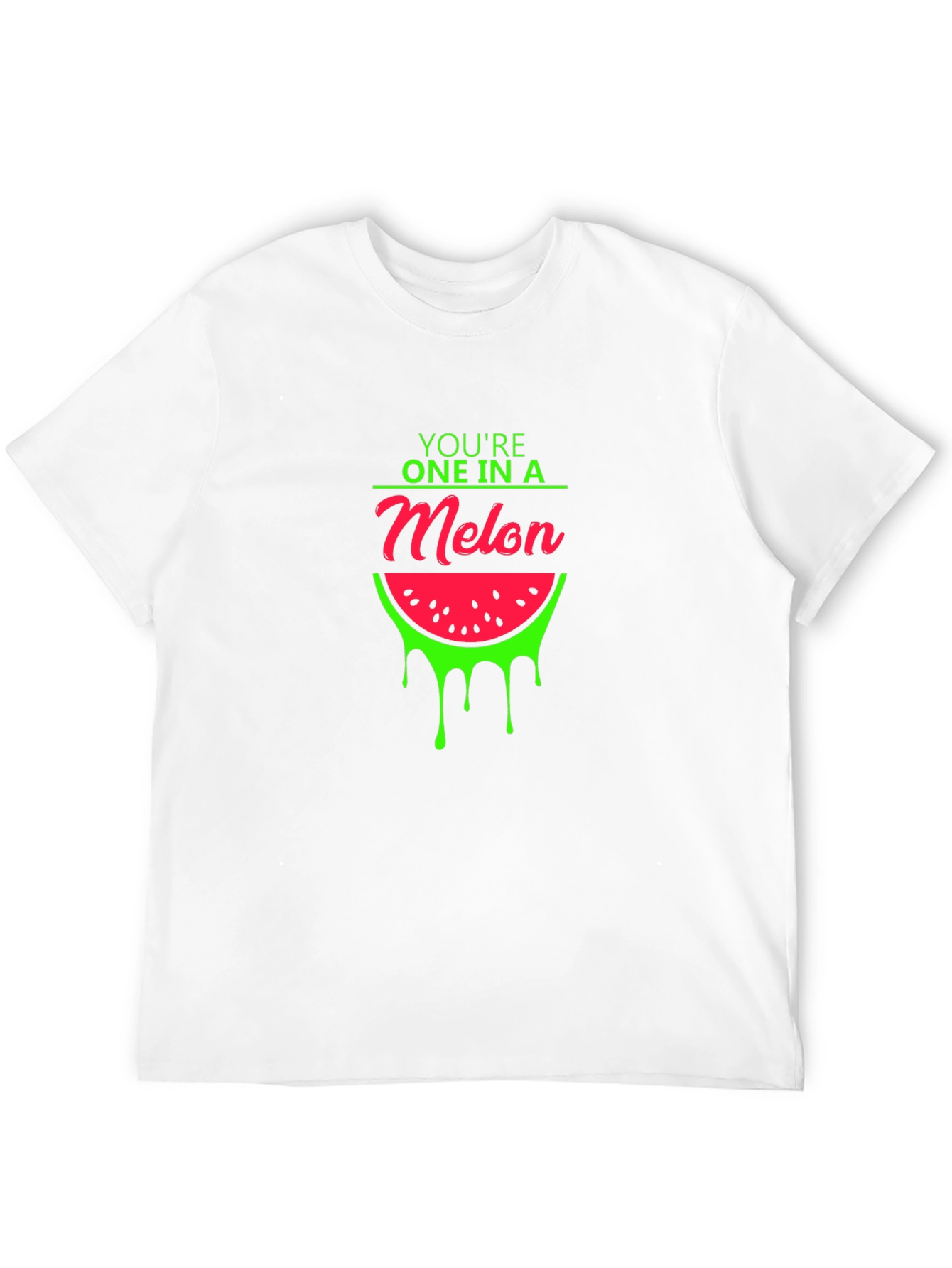 Youre One In A Melon Funny Graphic T-Shirt