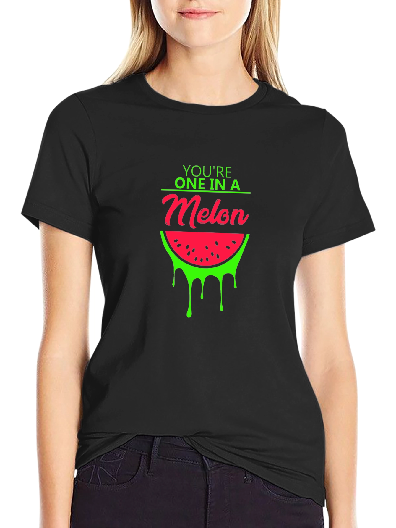 Youre One In A Melon Funny Graphic T-Shirt