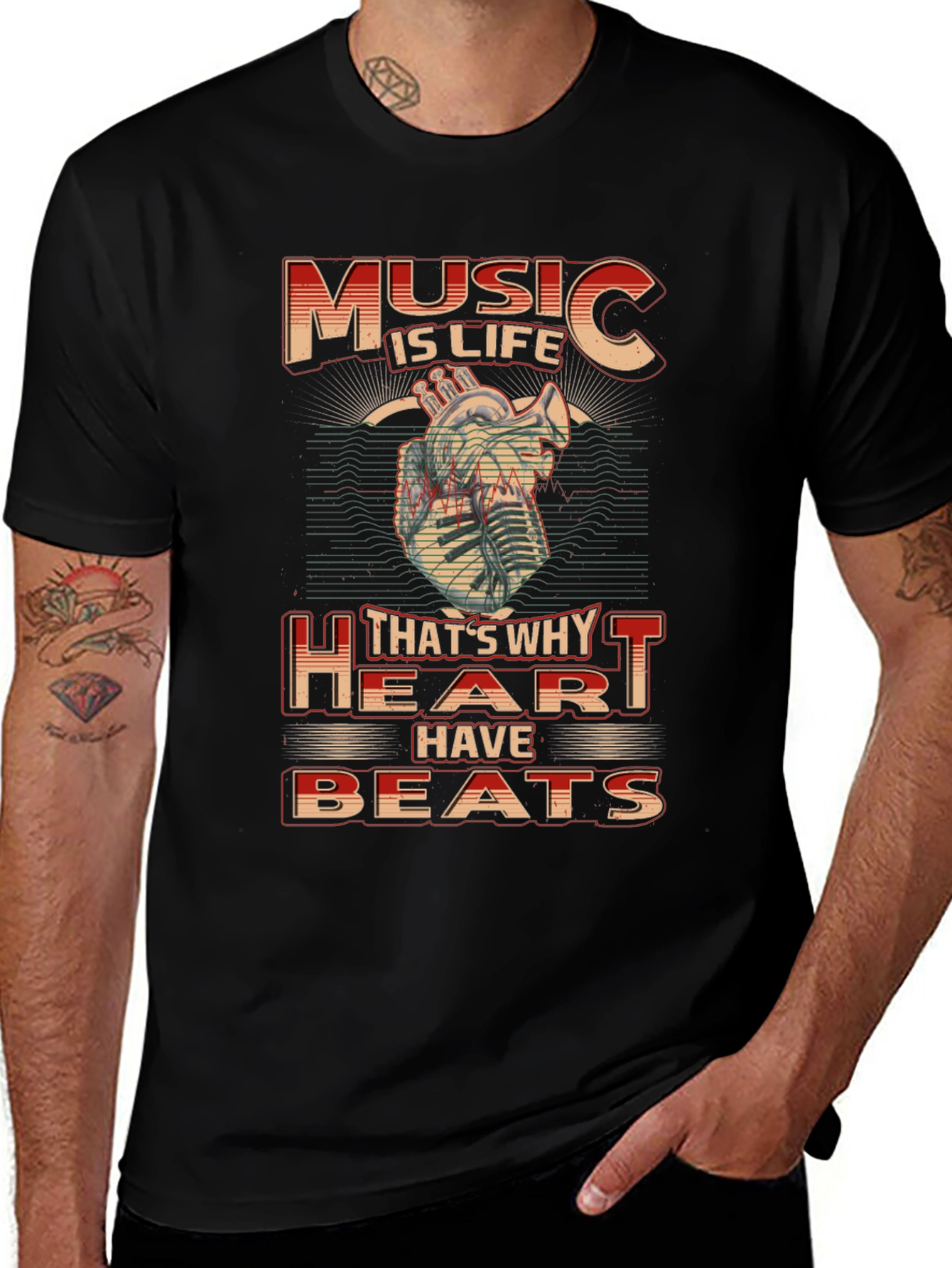 Music is Life T-Shirt