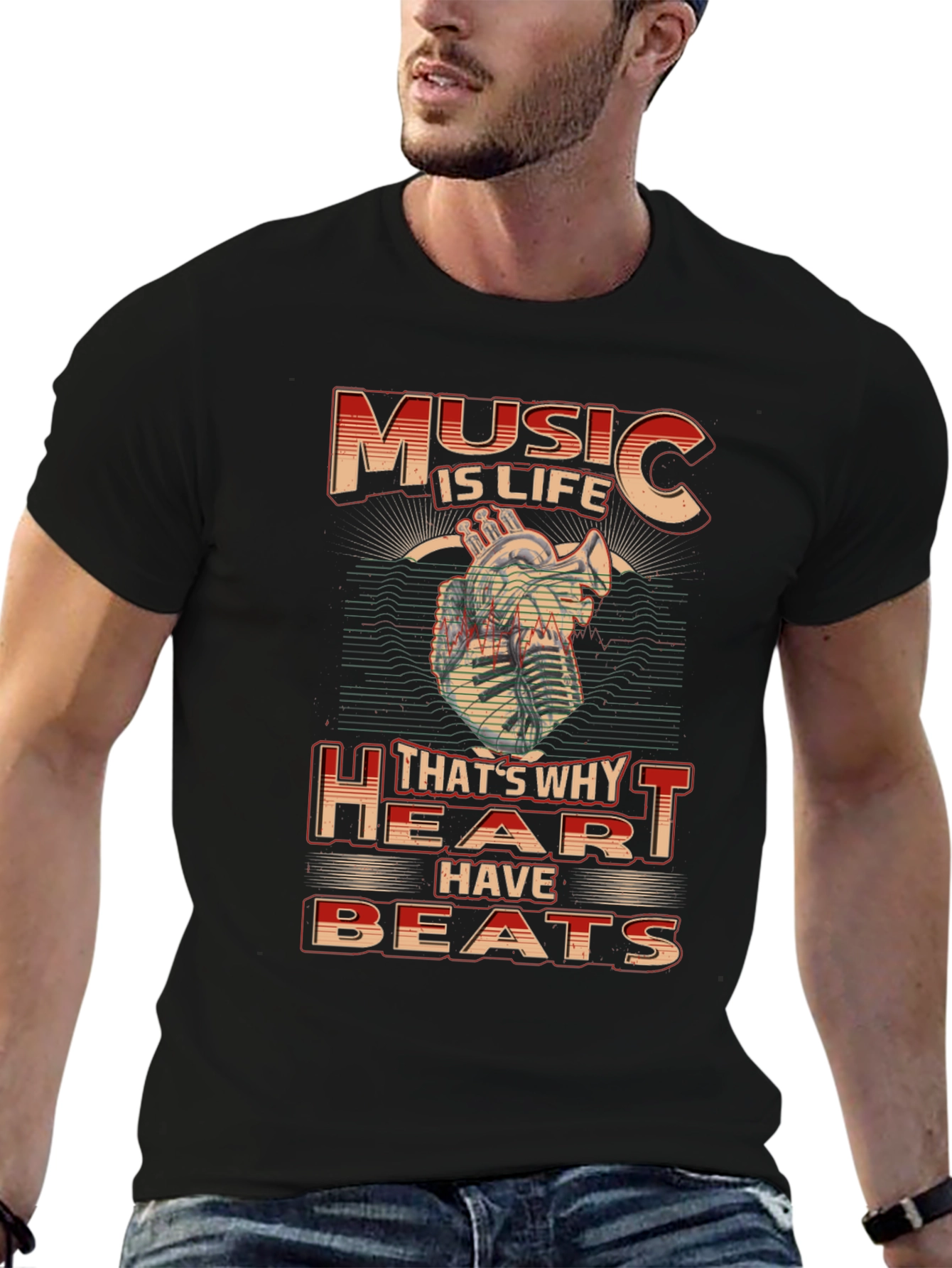 Music is Life T-Shirt