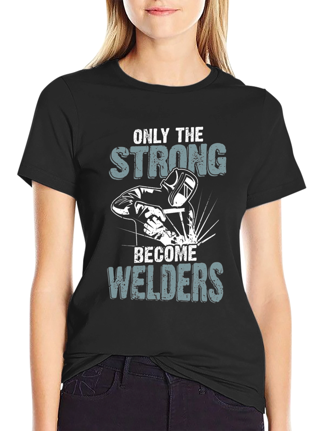 Strong Welders Black T-Shirt