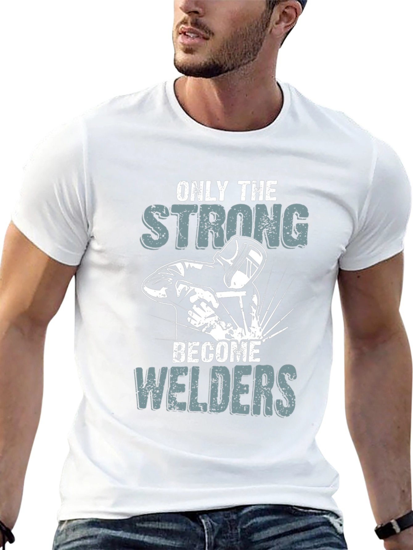 Strong Welders Black T-Shirt