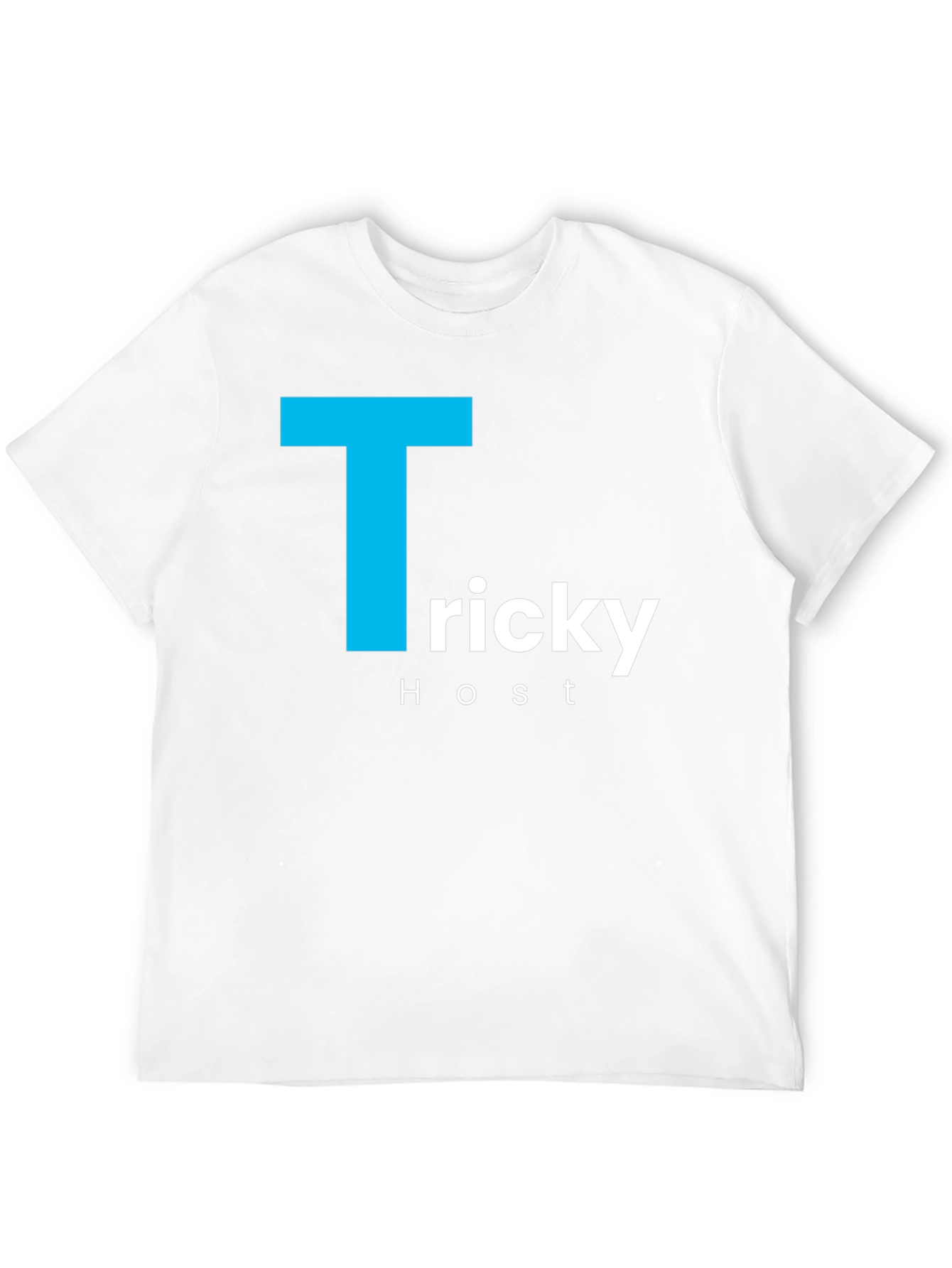 Tricky Host T-Shirt - Stylish Black Tee
