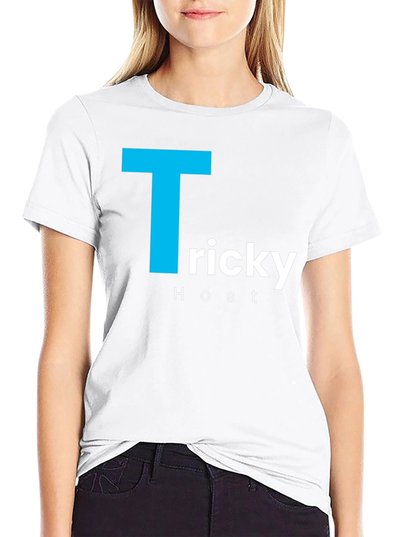 Tricky Host T-Shirt - Stylish Black Tee