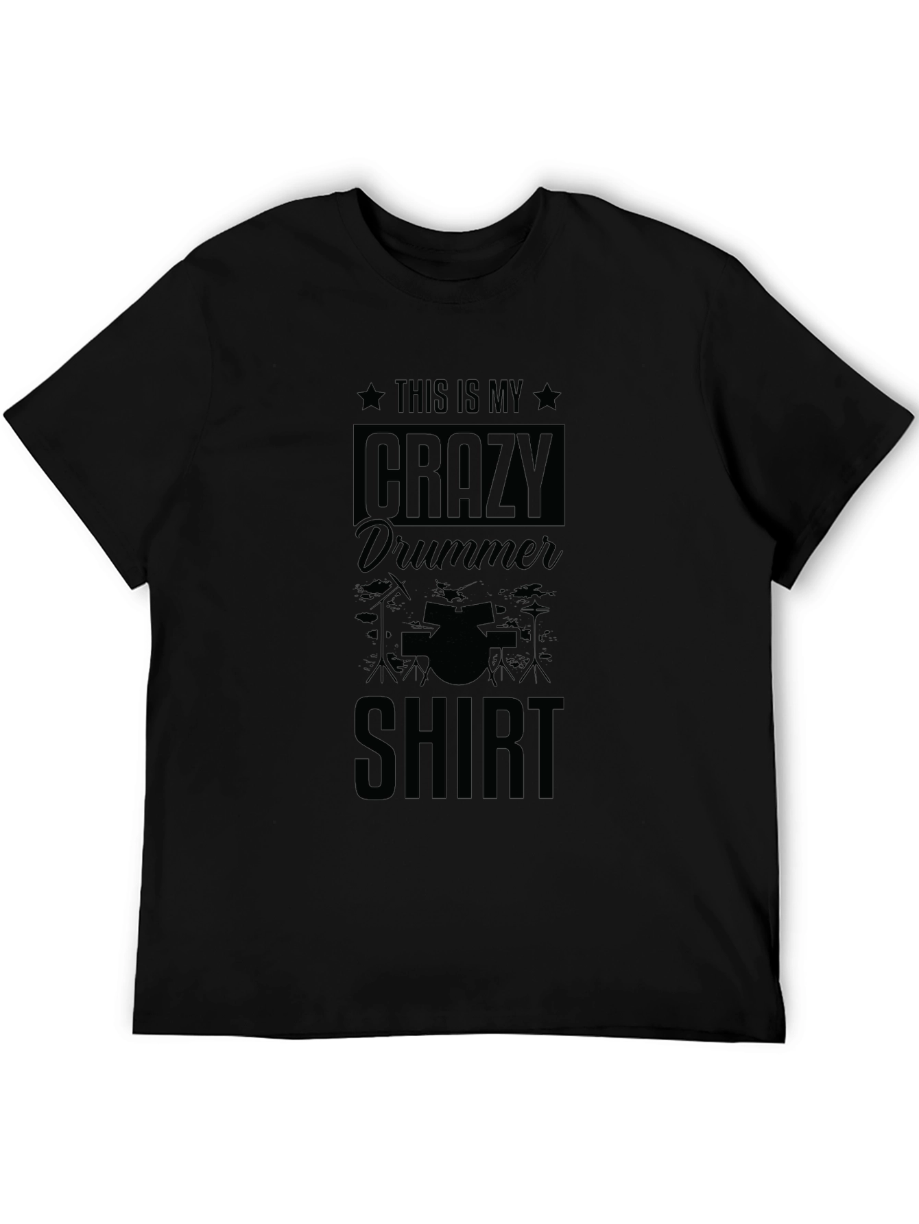 Crazy Drummer T-Shirt - Musician Apparel