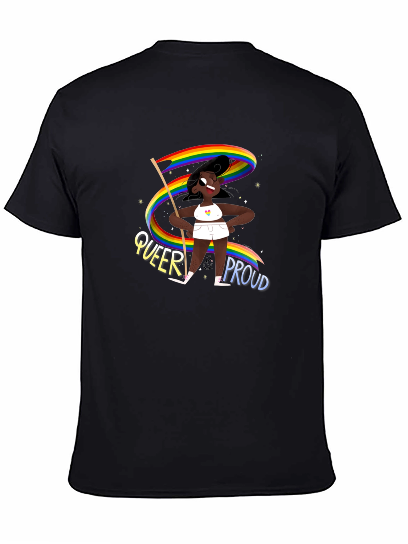 Queer & Proud Graphic T-Shirt - Unisex