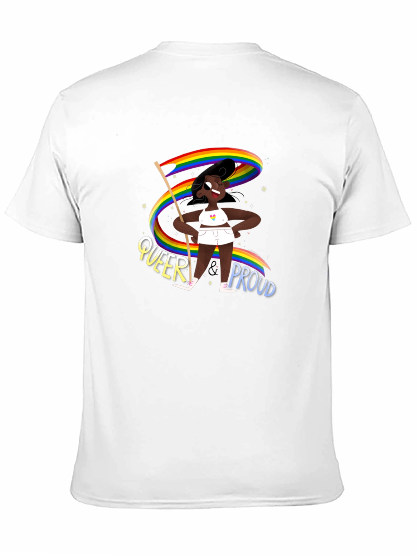 Queer & Proud Graphic T-Shirt - Unisex