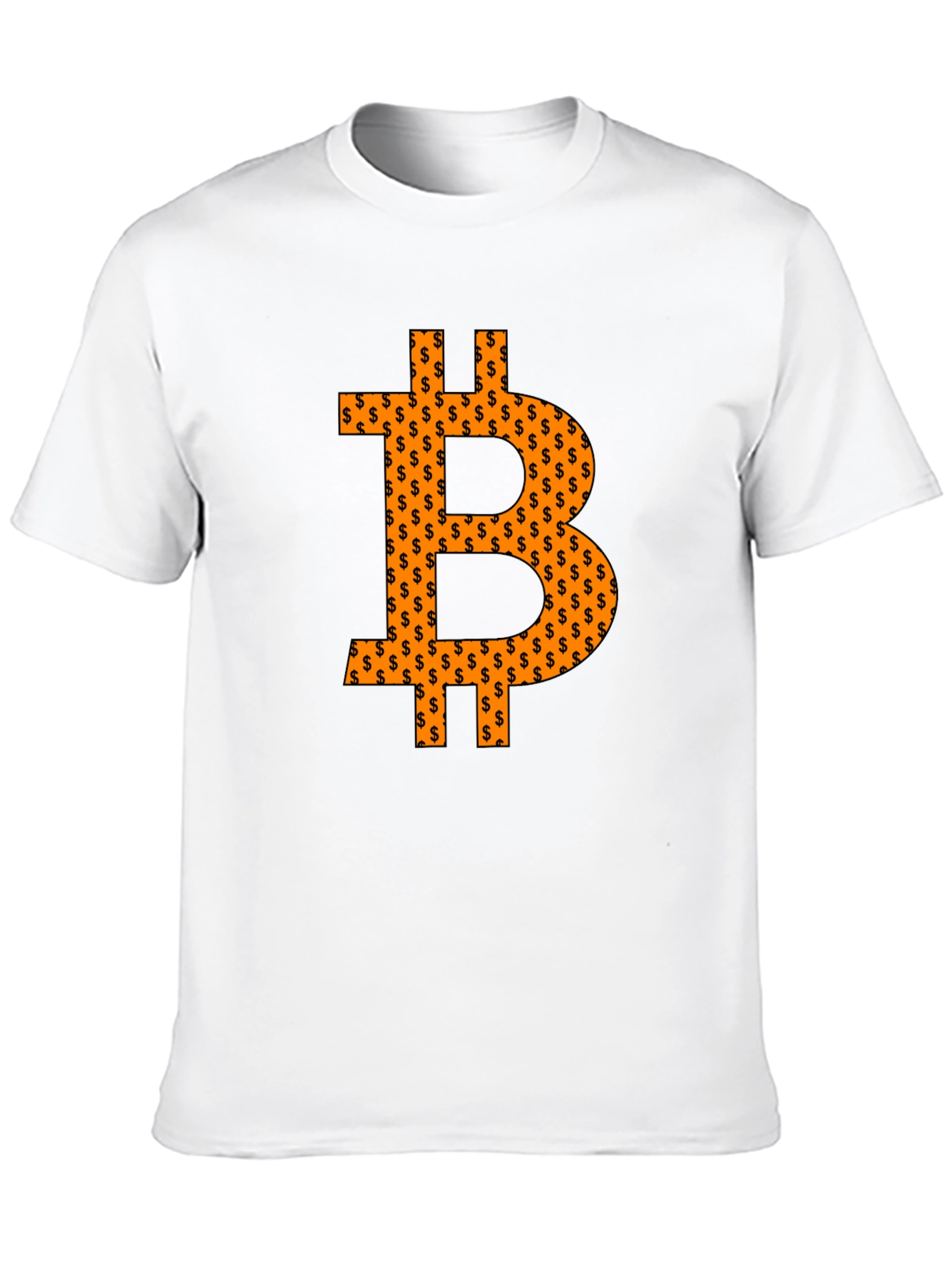 Bitcoin Logo Graphic Black T-Shirt
