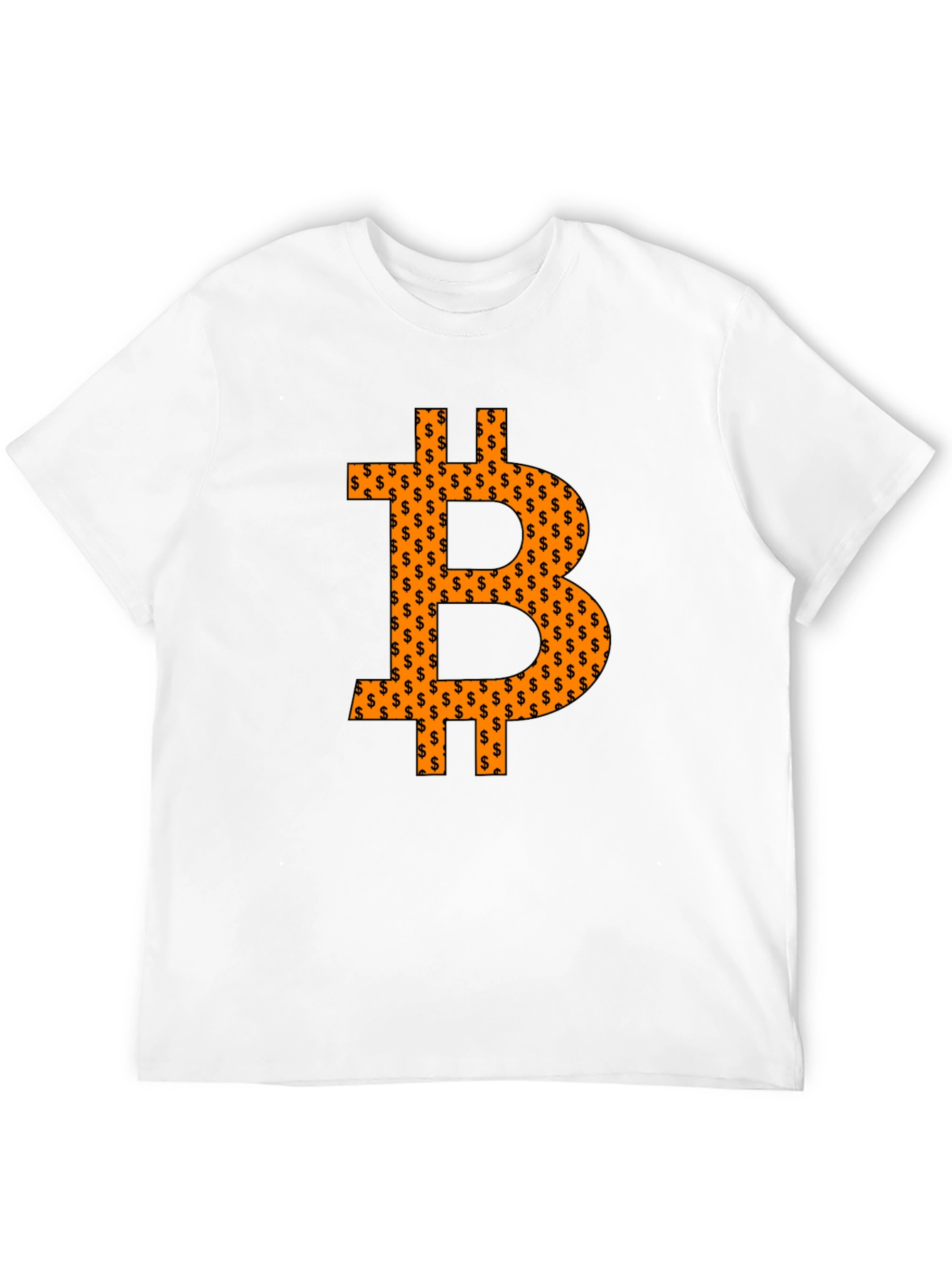 Bitcoin Logo Graphic Black T-Shirt