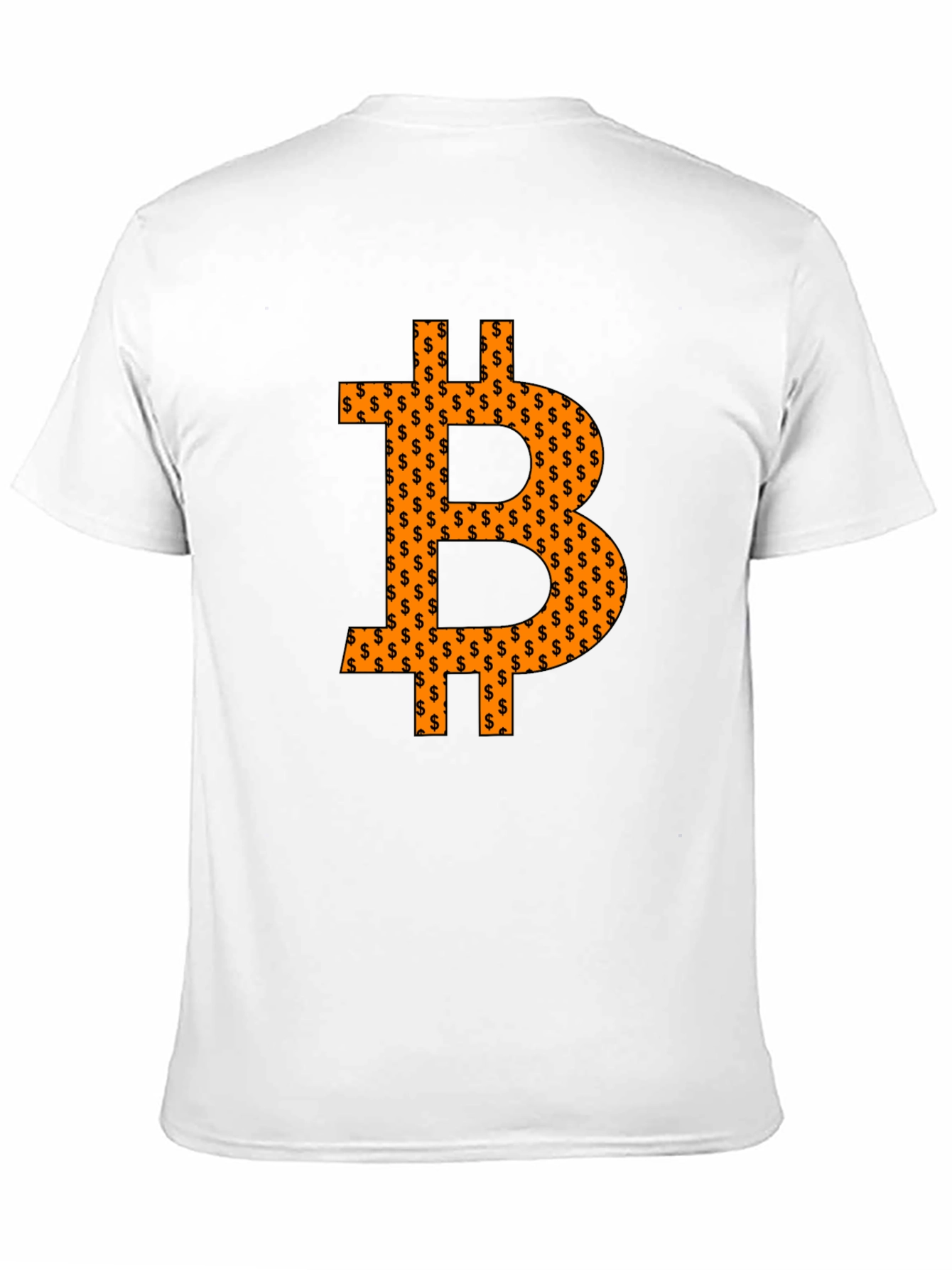 Bitcoin Logo Graphic Black T-Shirt